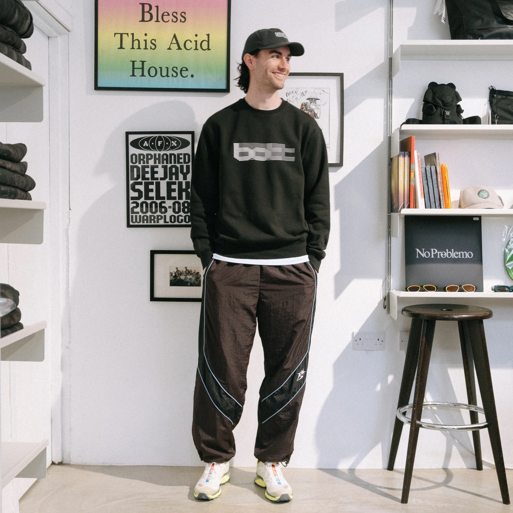 BoTT Blur Crewneck Sweatshirt - Black - Image 3