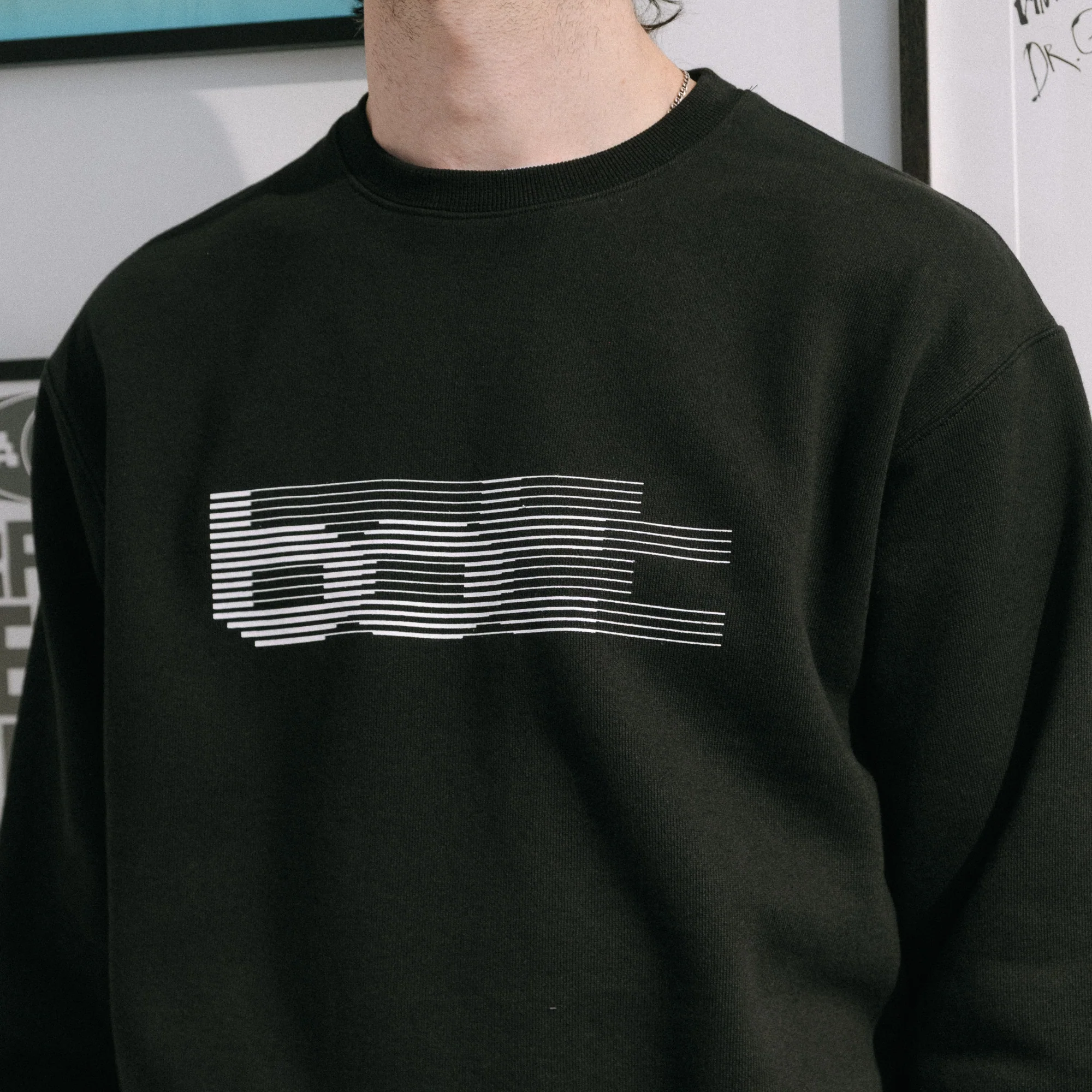 BoTT Blur Crewneck Sweatshirt - Black - Image 4