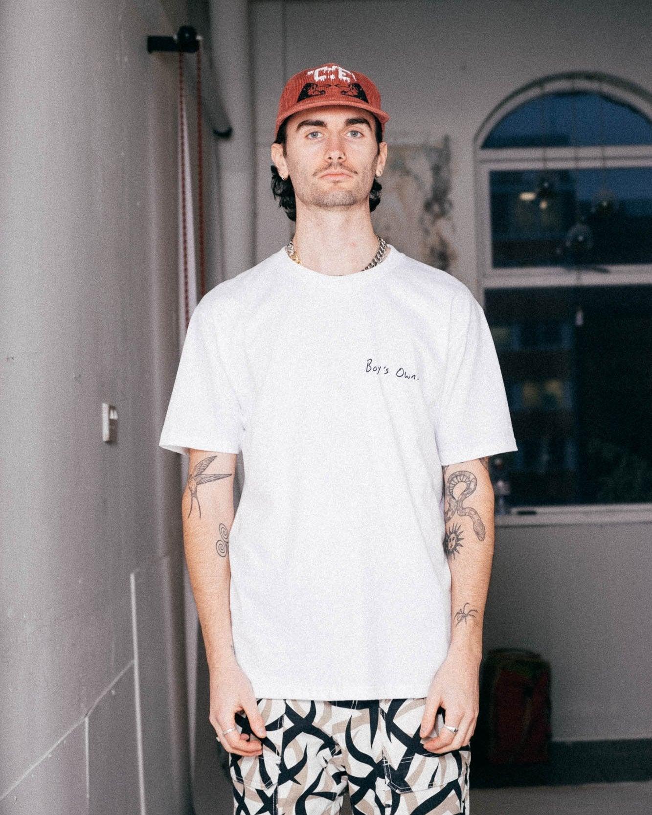 Boy's Own Pie & Mash Tee - White - Image 3