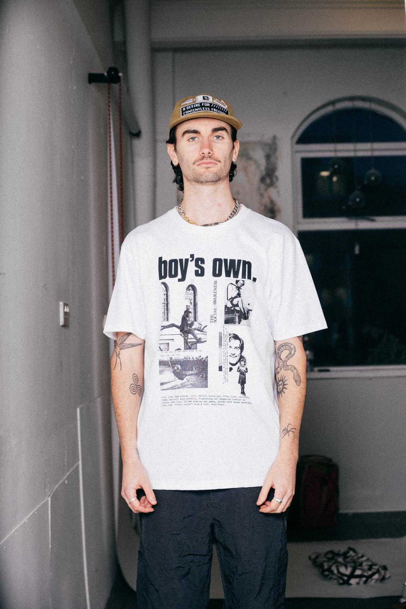 Boy's Own Social Awareness Tee - White - Image 3