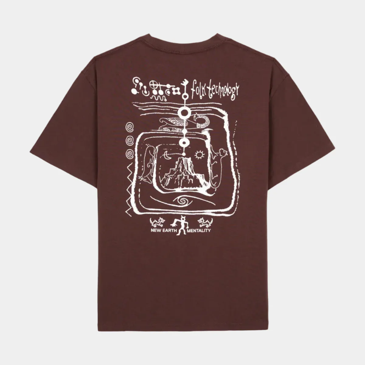 Brain Dead Ancient Knowledge T-Shirt - Berry - Image 2