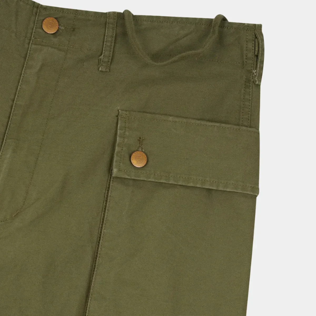 Brain Dead Canvas Overpant - Olive - Image 3