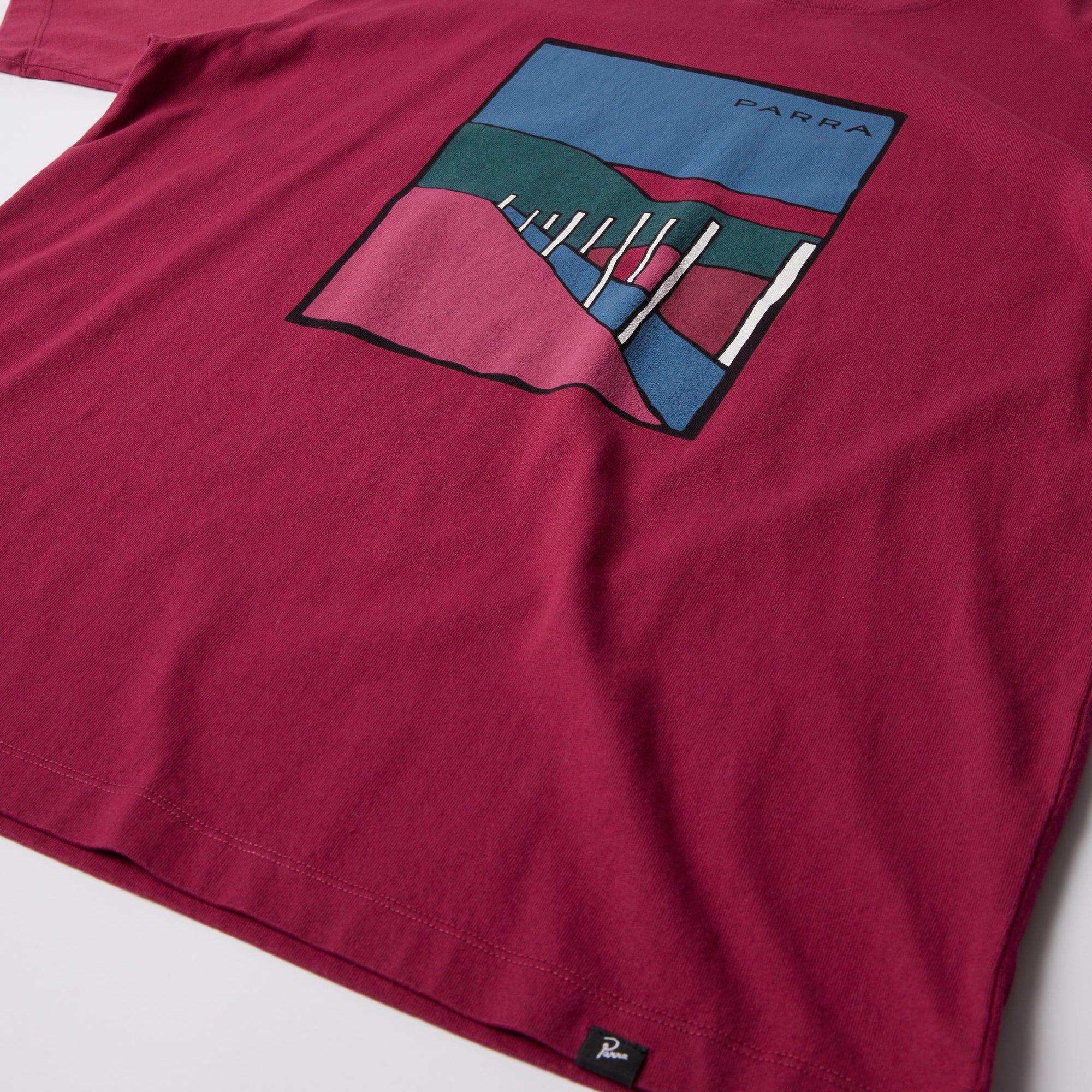 By Parra Beach Parking T-Shirt - Raspberry - Image 3