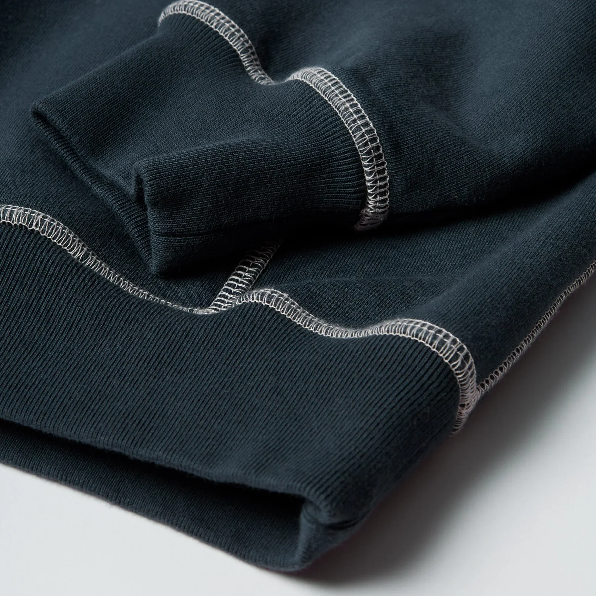 By Parra Circled Script Logo Hooded Sweatshirt - Dark Blue - Image 3