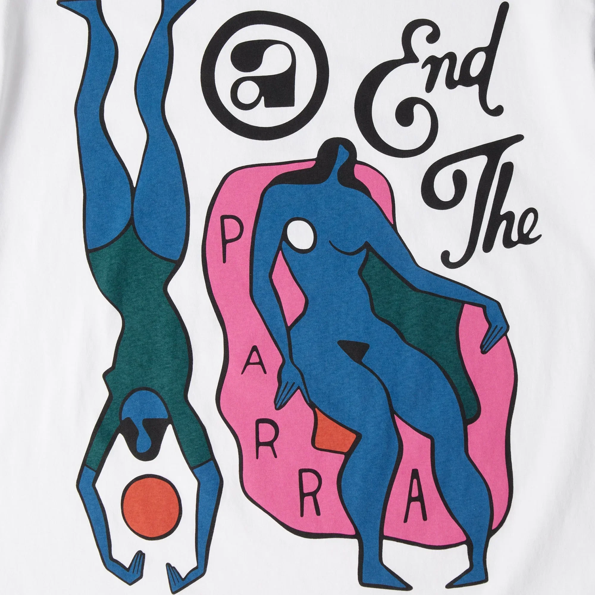 By Parra End The Loungechair T-Shirt - White - Image 2