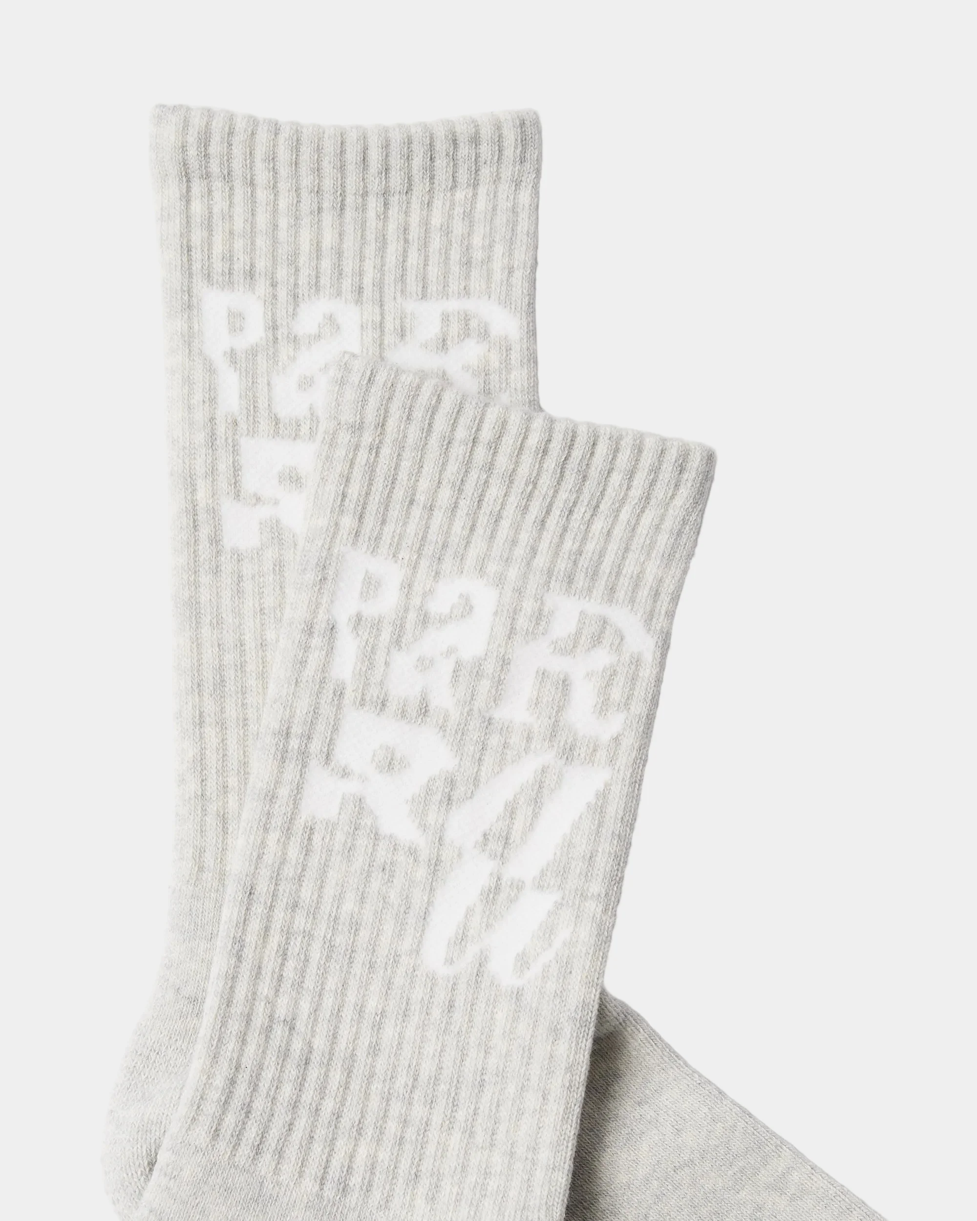 By Parra error Logo Crew Socks - Grey - Image 2