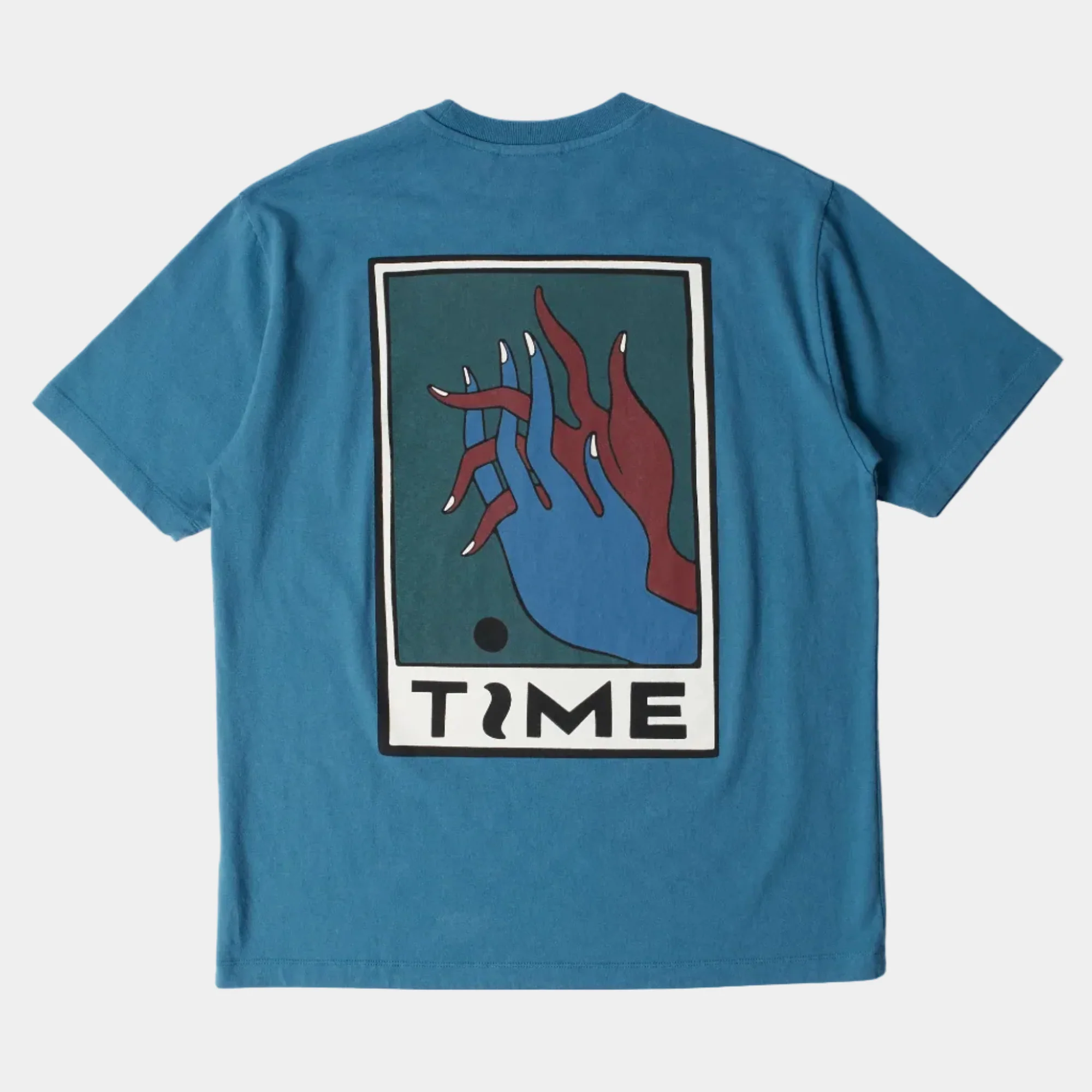 By Parra Hands Of Time T-Shirt - Blue - Image 3