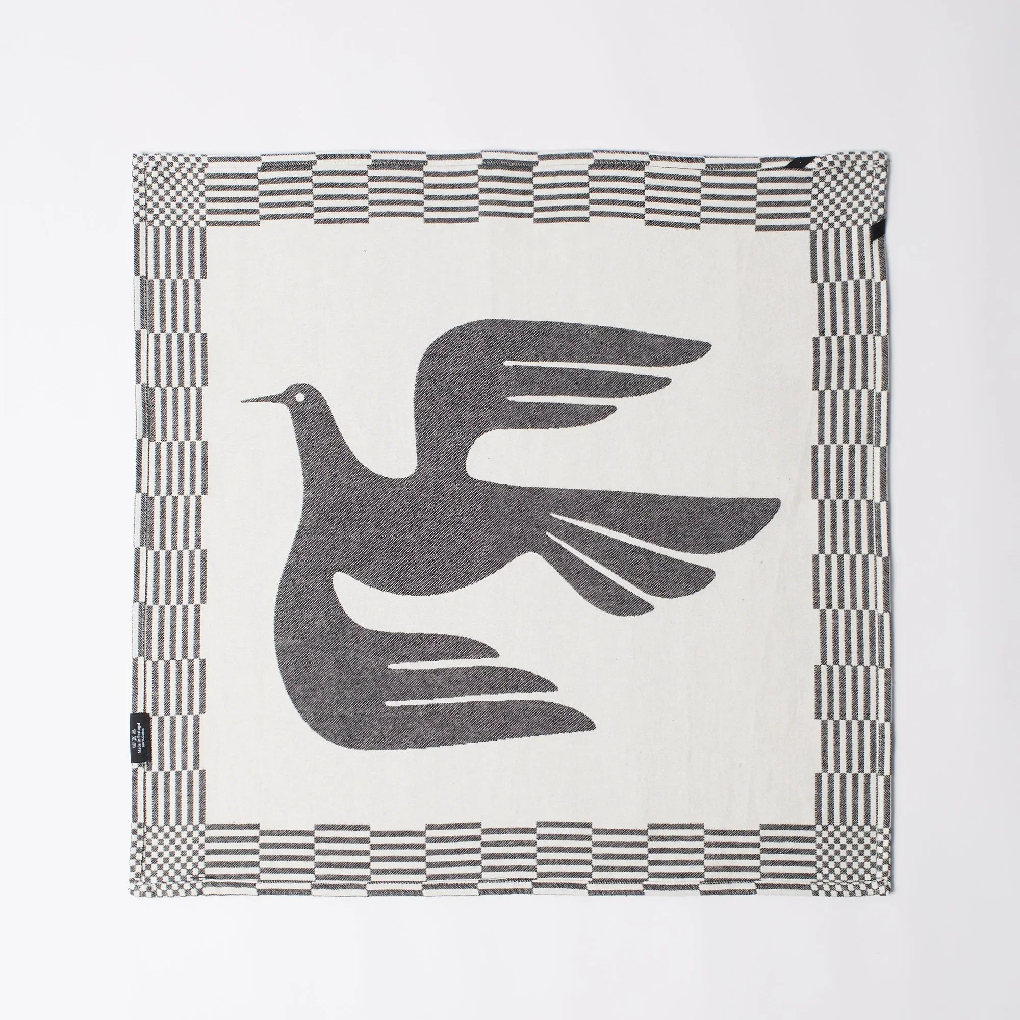 By Parra Infinite Kitchen Bird Towel Set Of 2 - Black - Image 6