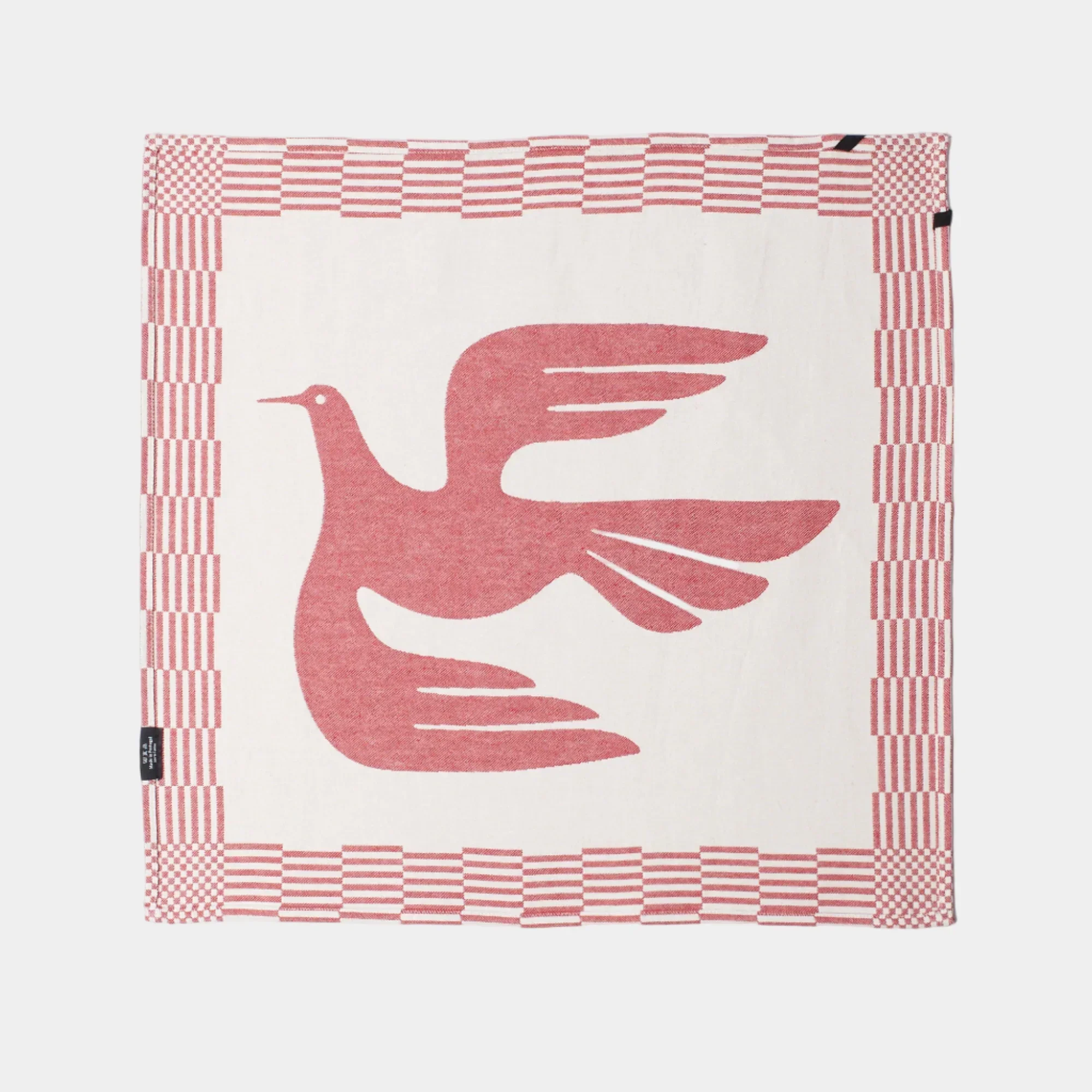 By Parra Infinite Kitchen Bird Towel Set Of 2 - Red - Image 5