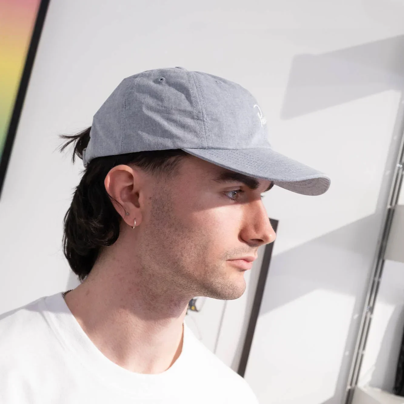 By Parra Signature 6 Panel Hat - Blue - Image 4