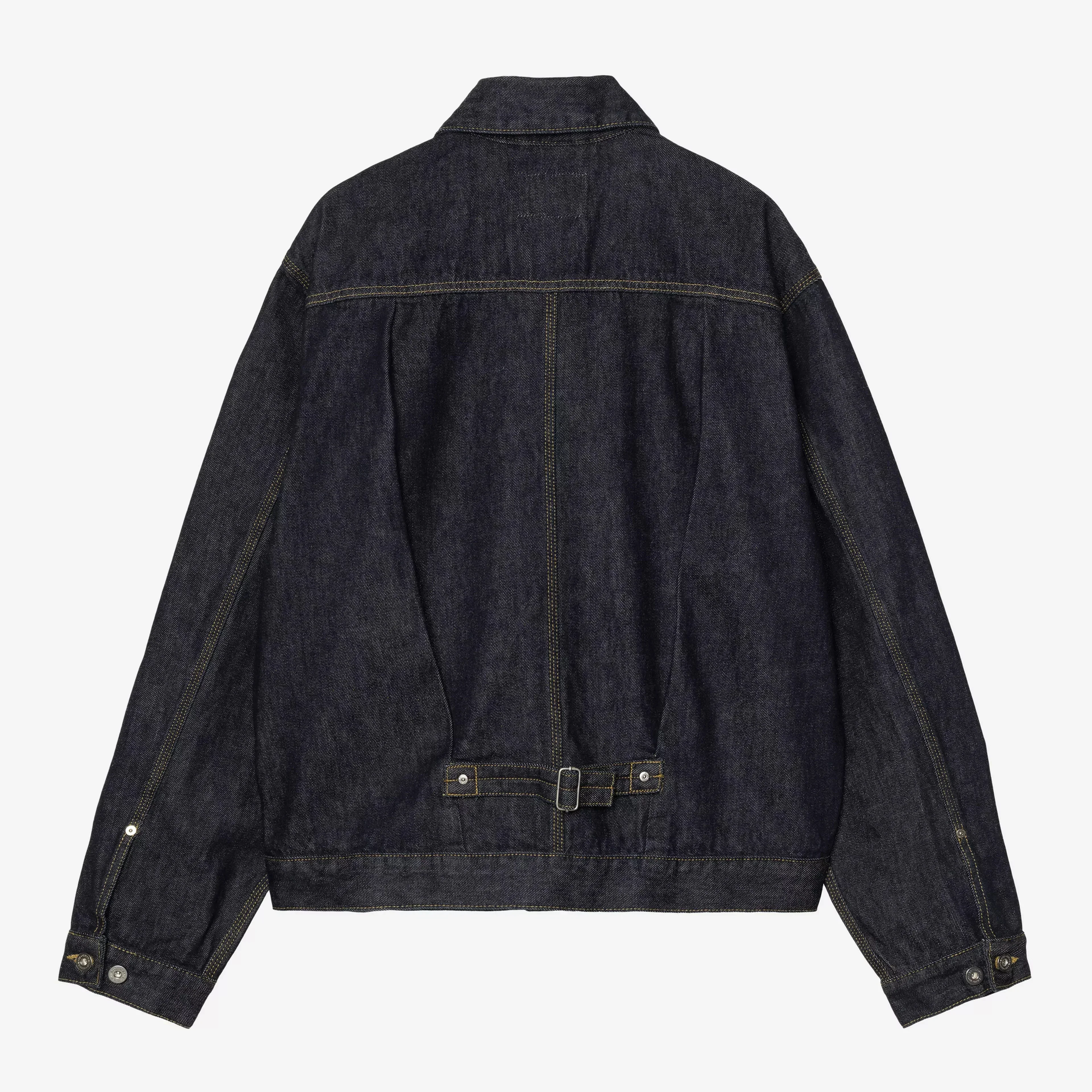 Carhartt WIP Belmar Jacket - Blue Rinsed - Image 2