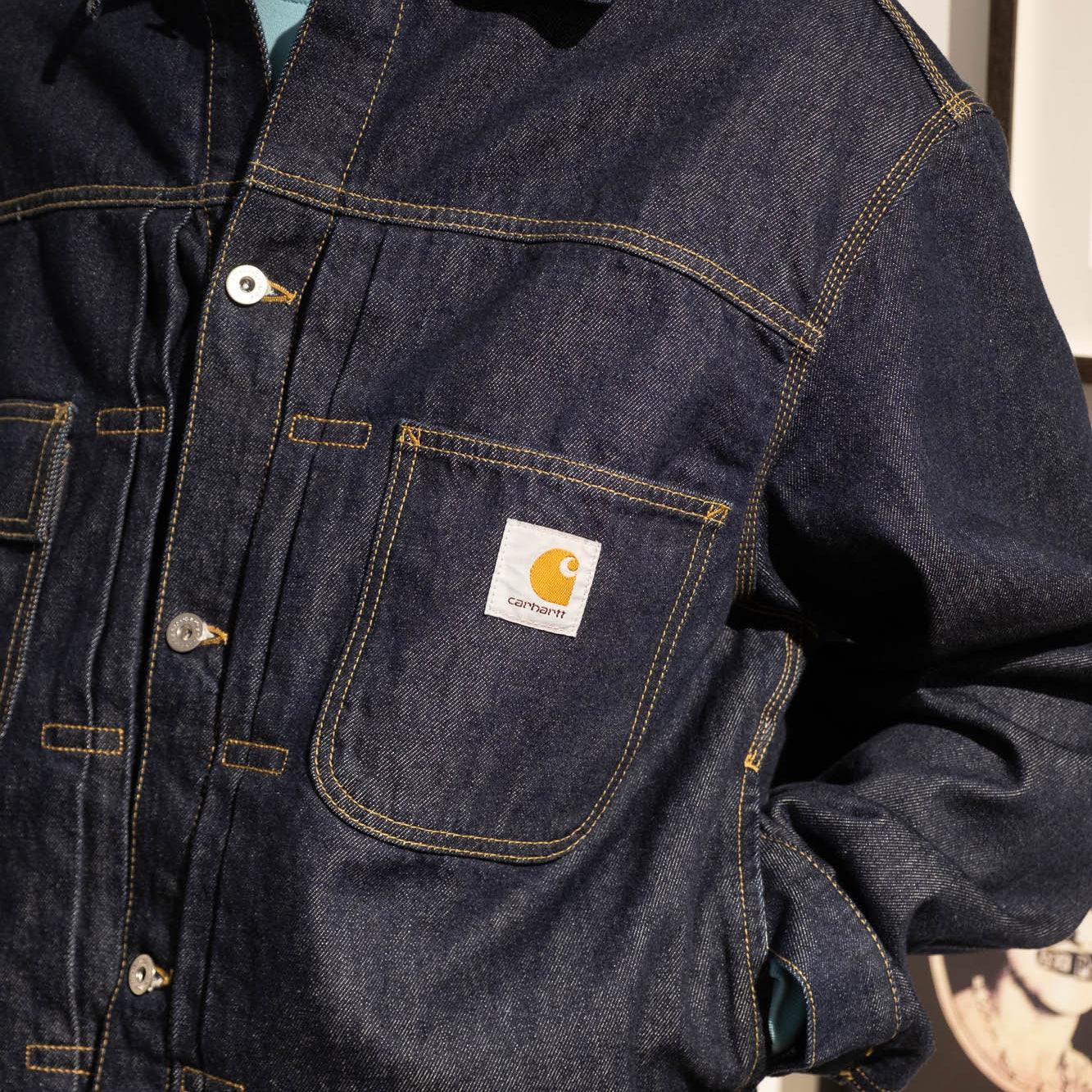 Carhartt WIP Belmar Jacket - Blue Rinsed - Image 6