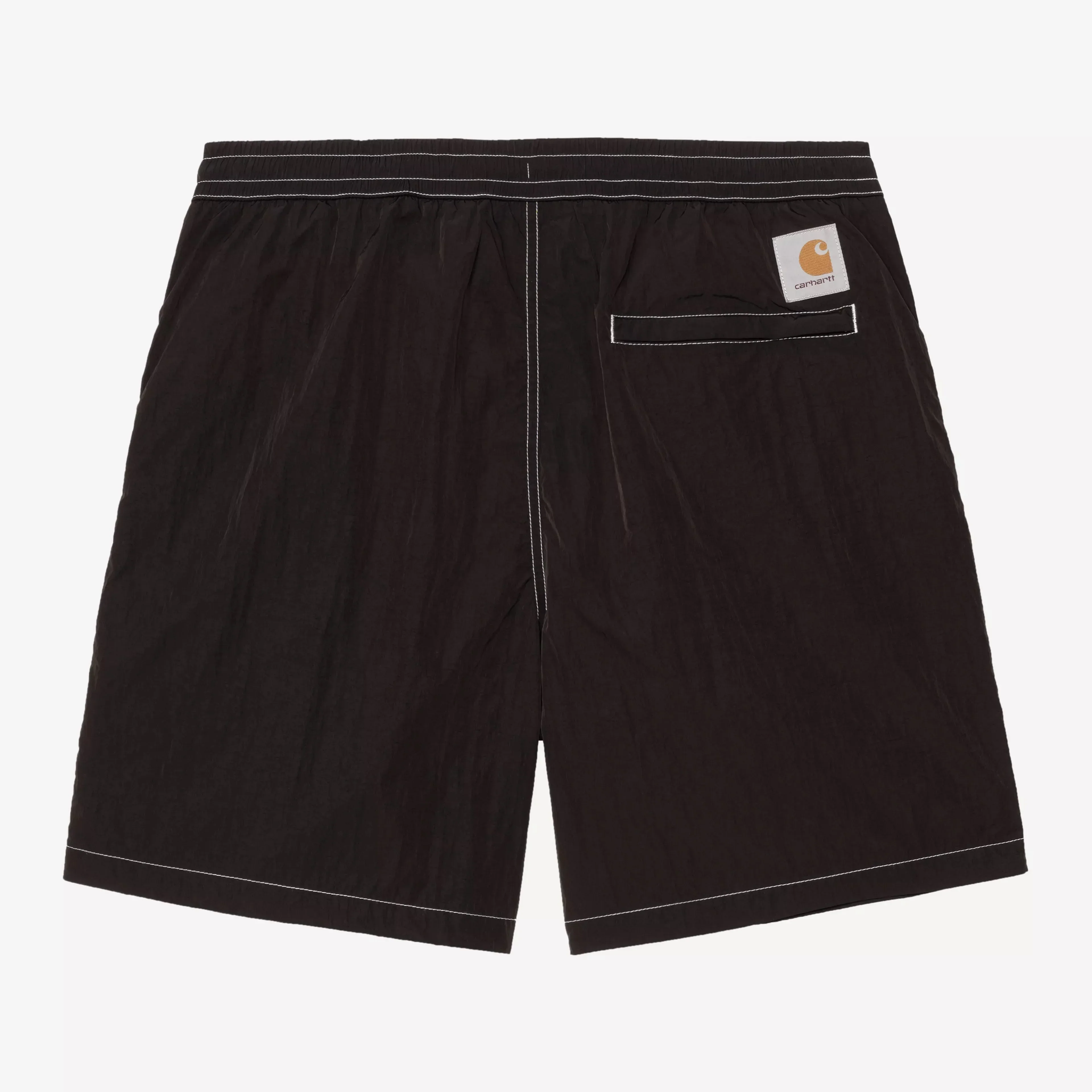 Carhartt WIP Canby Swim Trunks - Black/White - Image 2