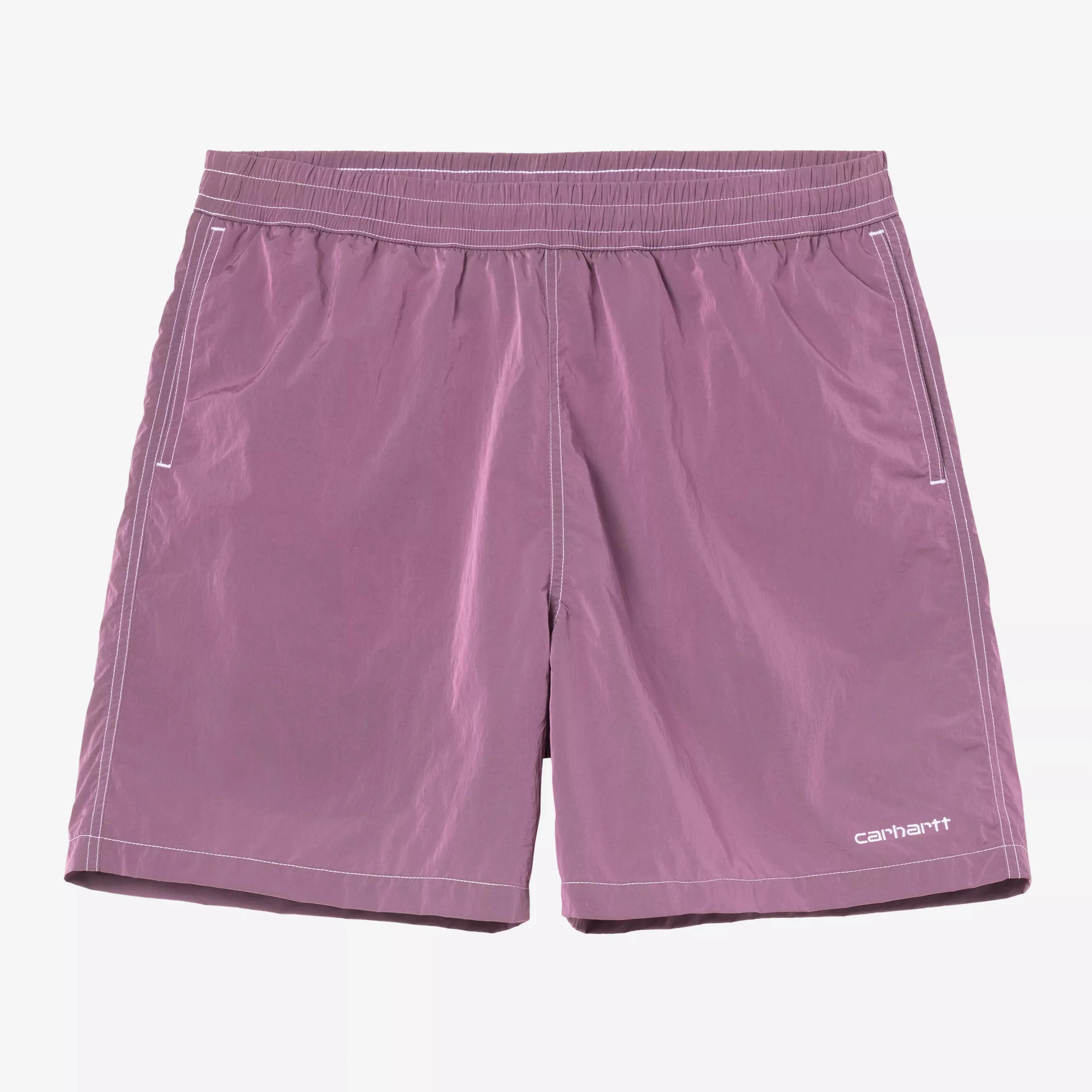 Carhartt WIP Canby Swim Trunks - Gentle Purple/White