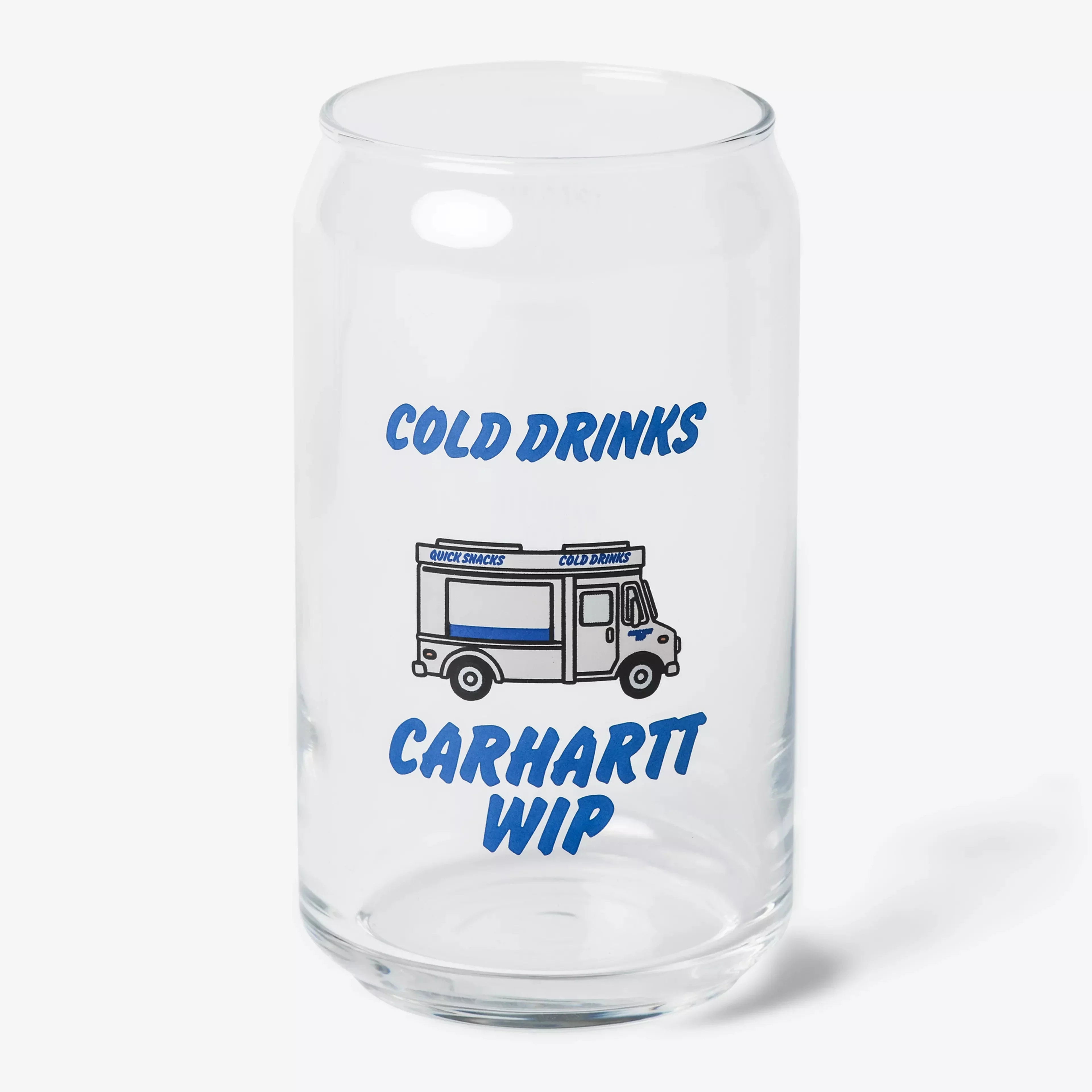 Carhartt WIP Cold Drinks Can Glass - Clear