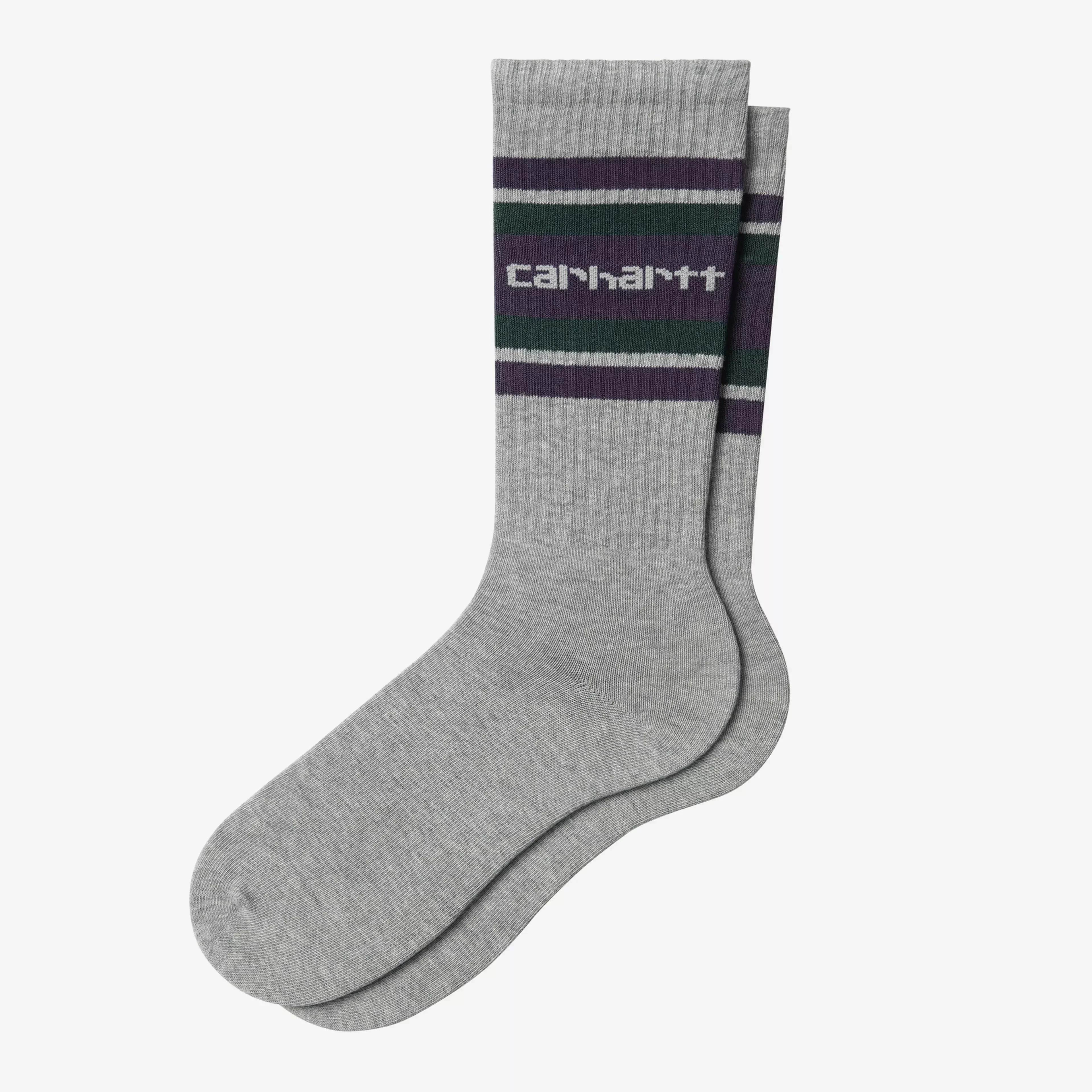 Carhartt WIP Connors Socks - Grey Heather/Lakers/Dark Fir