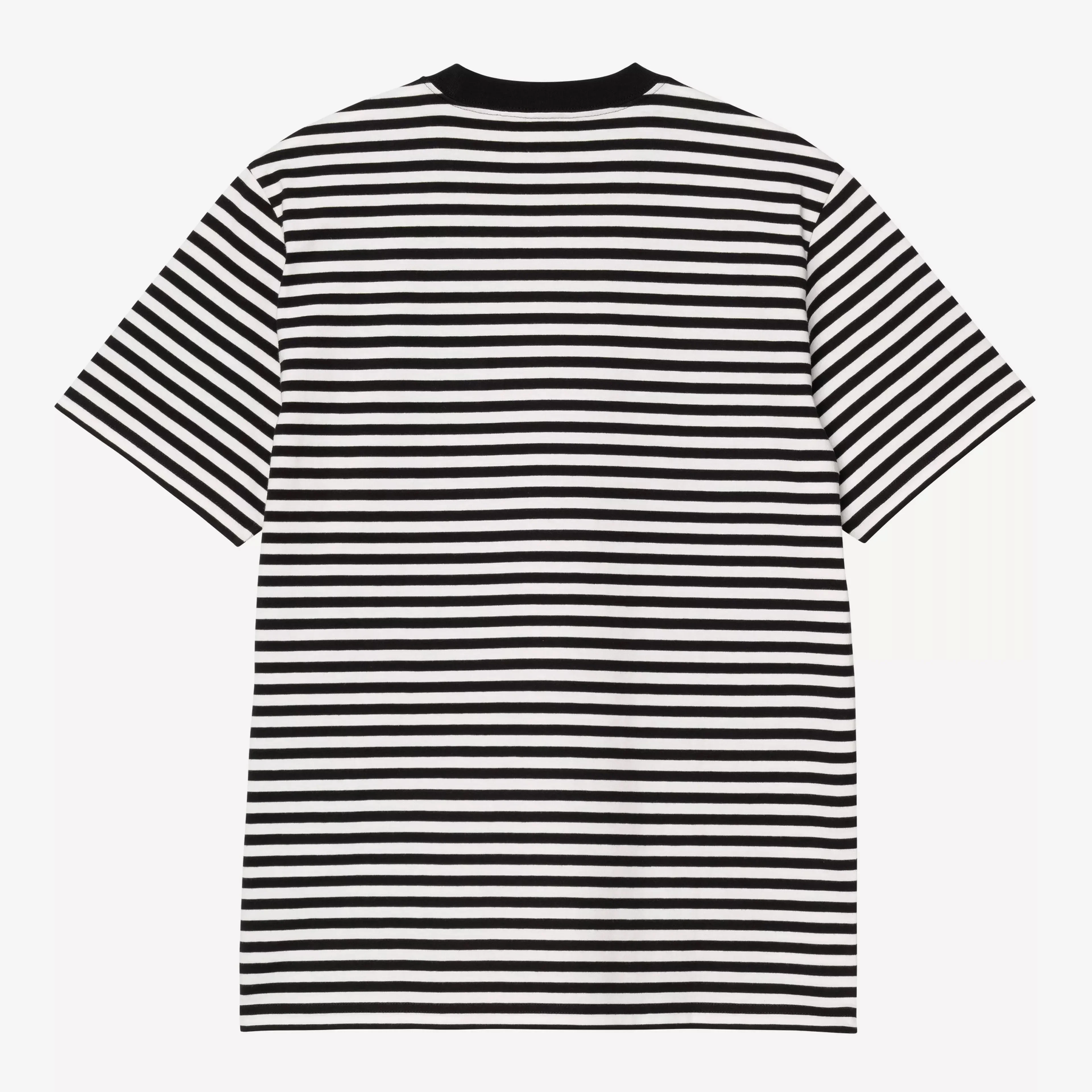 Carhartt WIP Ezra Pocket T-Shirt - Black/Wax - Image 2