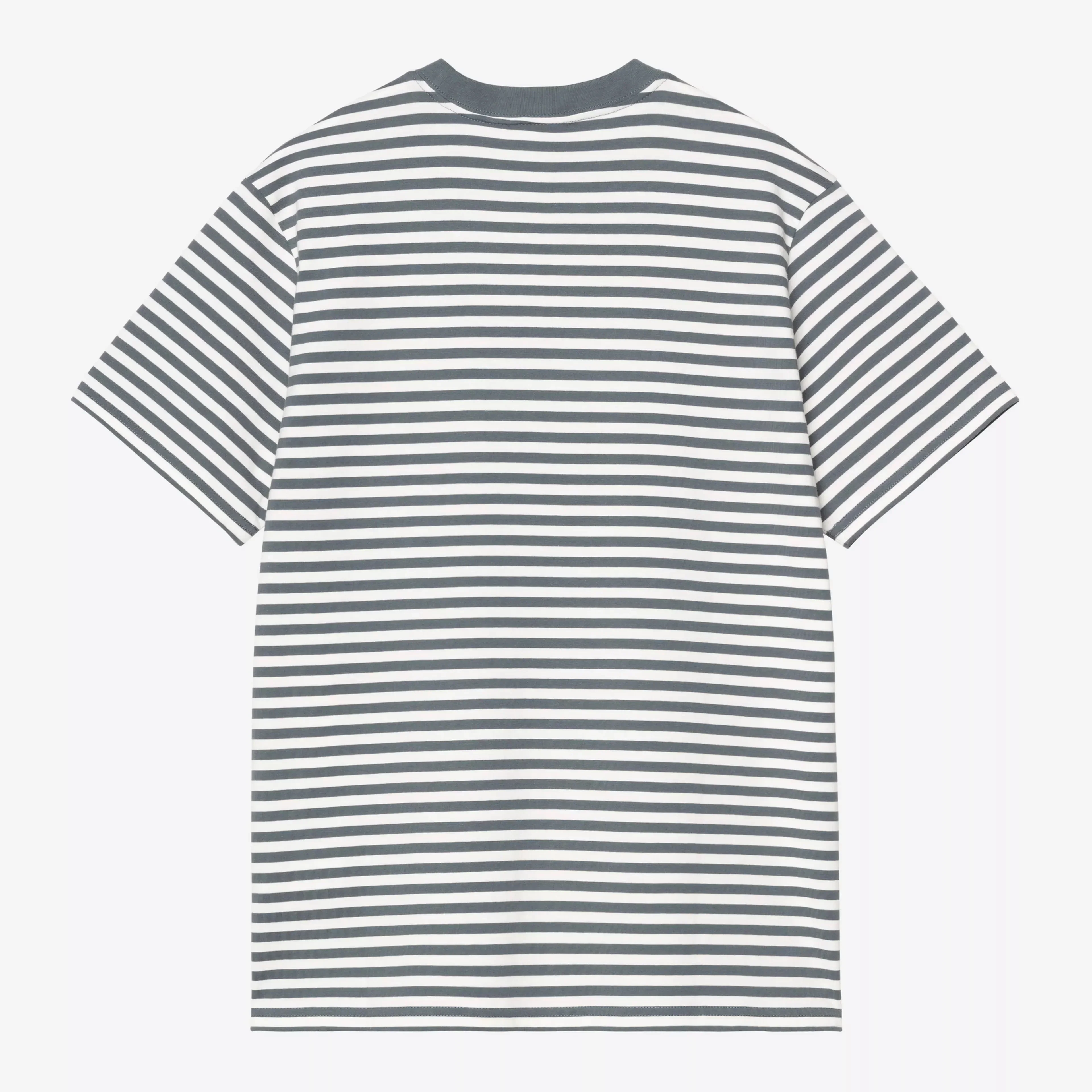 Carhartt WIP Ezra Pocket T-Shirt - Cozy Blue/Wax - Image 2