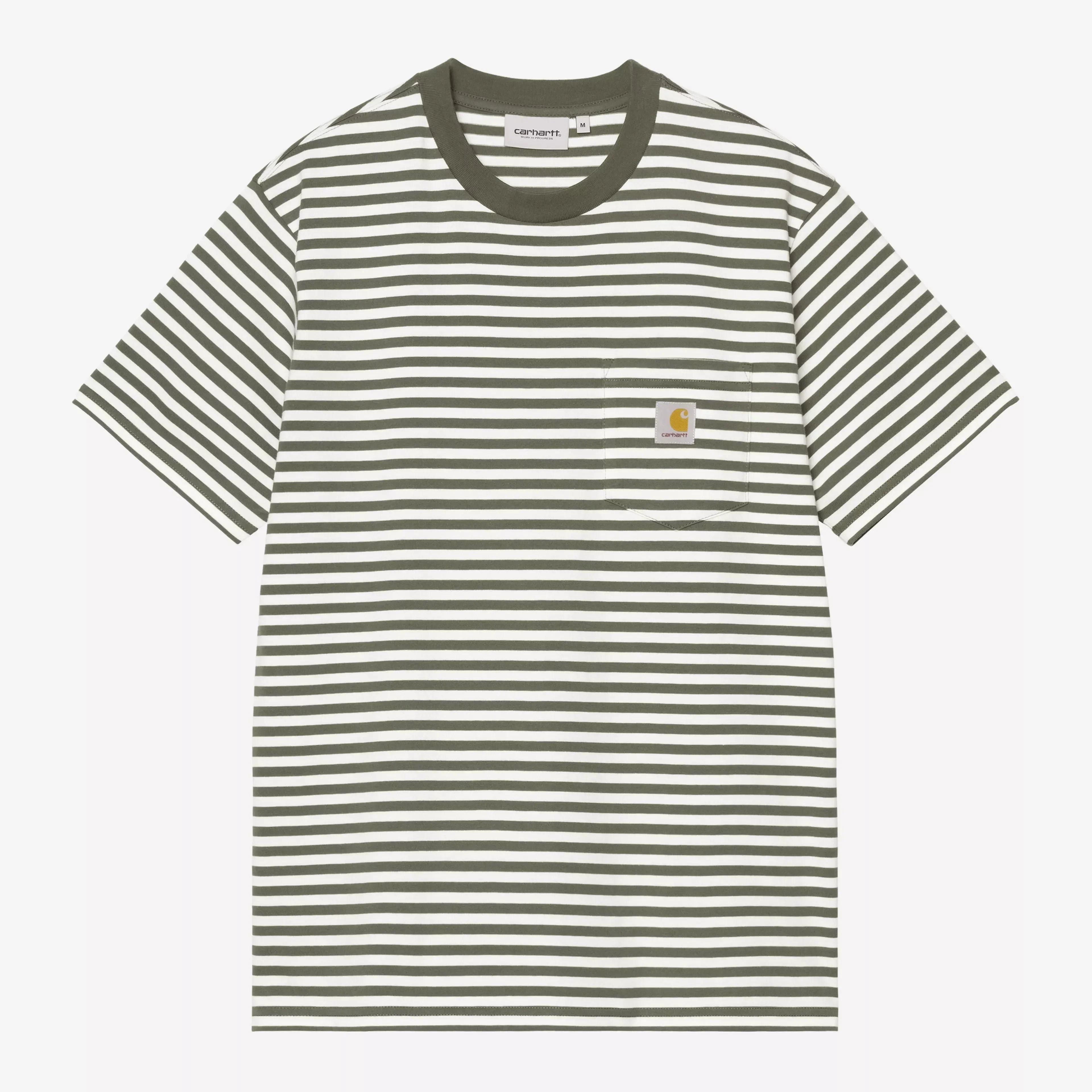 Carhartt WIP Ezra Pocket T-Shirt - Leaf/Wax