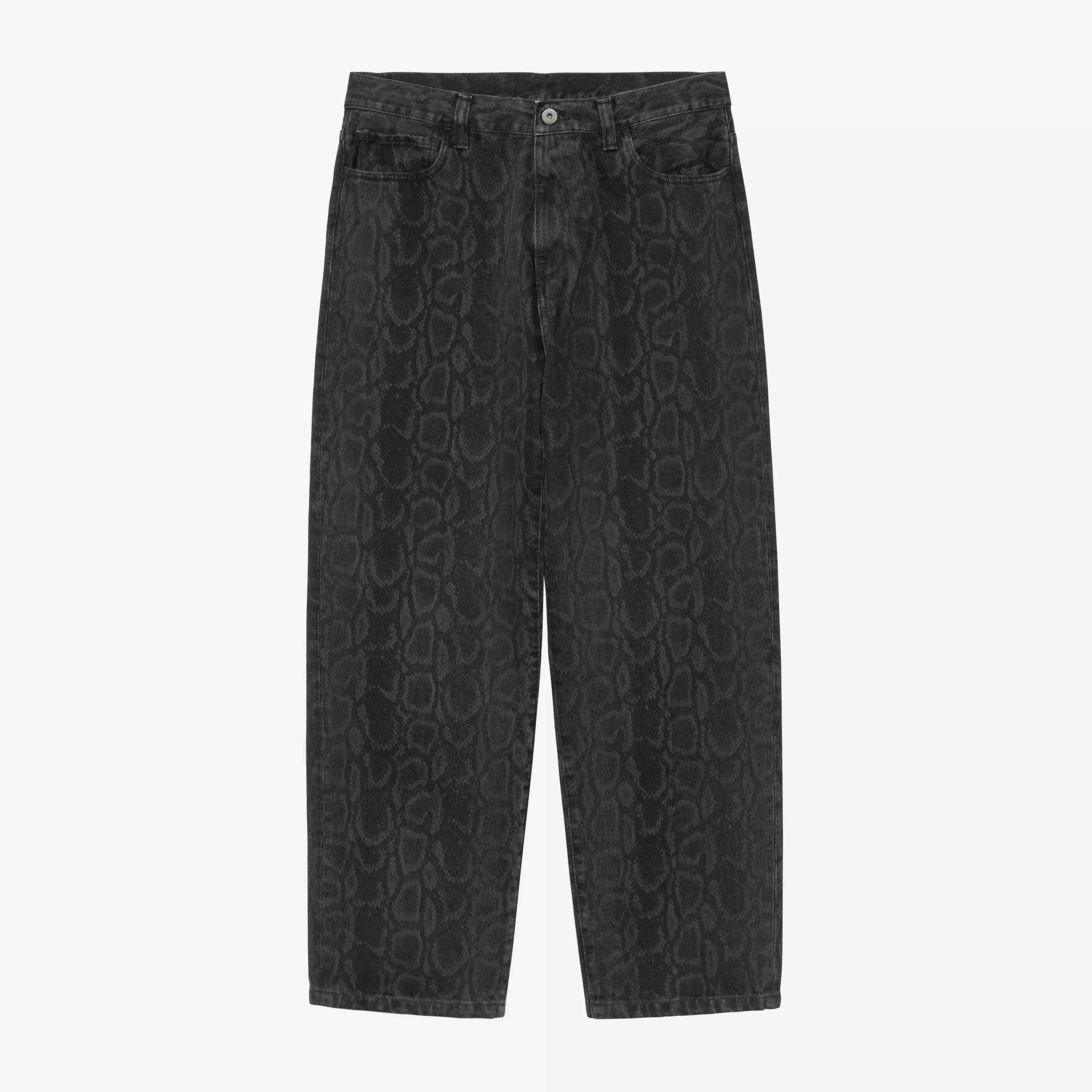 Carhartt WIP Landon Pant - Snake Camo Black Stone Washed - Image 2