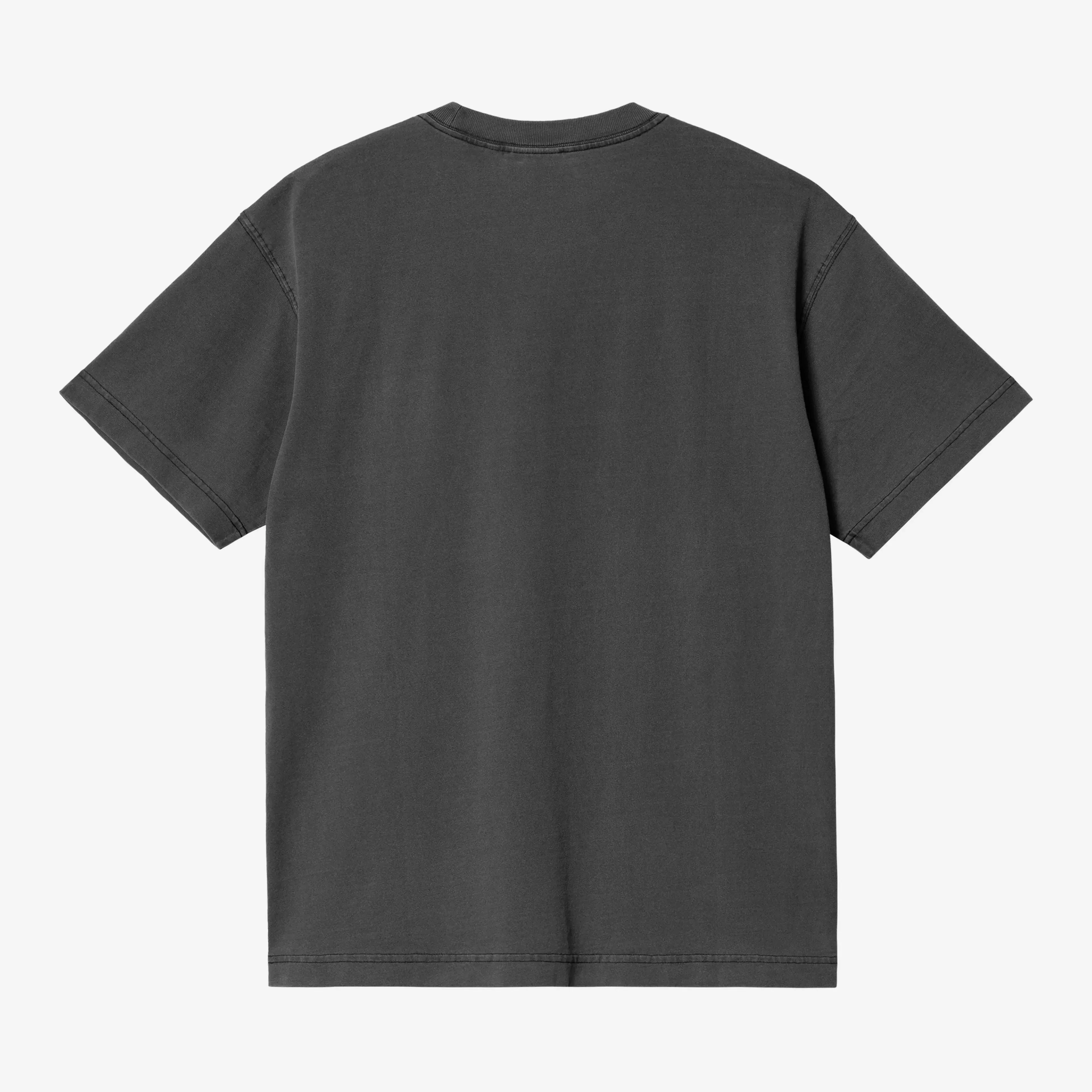 Carhartt WIP Nelson T-Shirt - Black Garment Dyed - Image 2