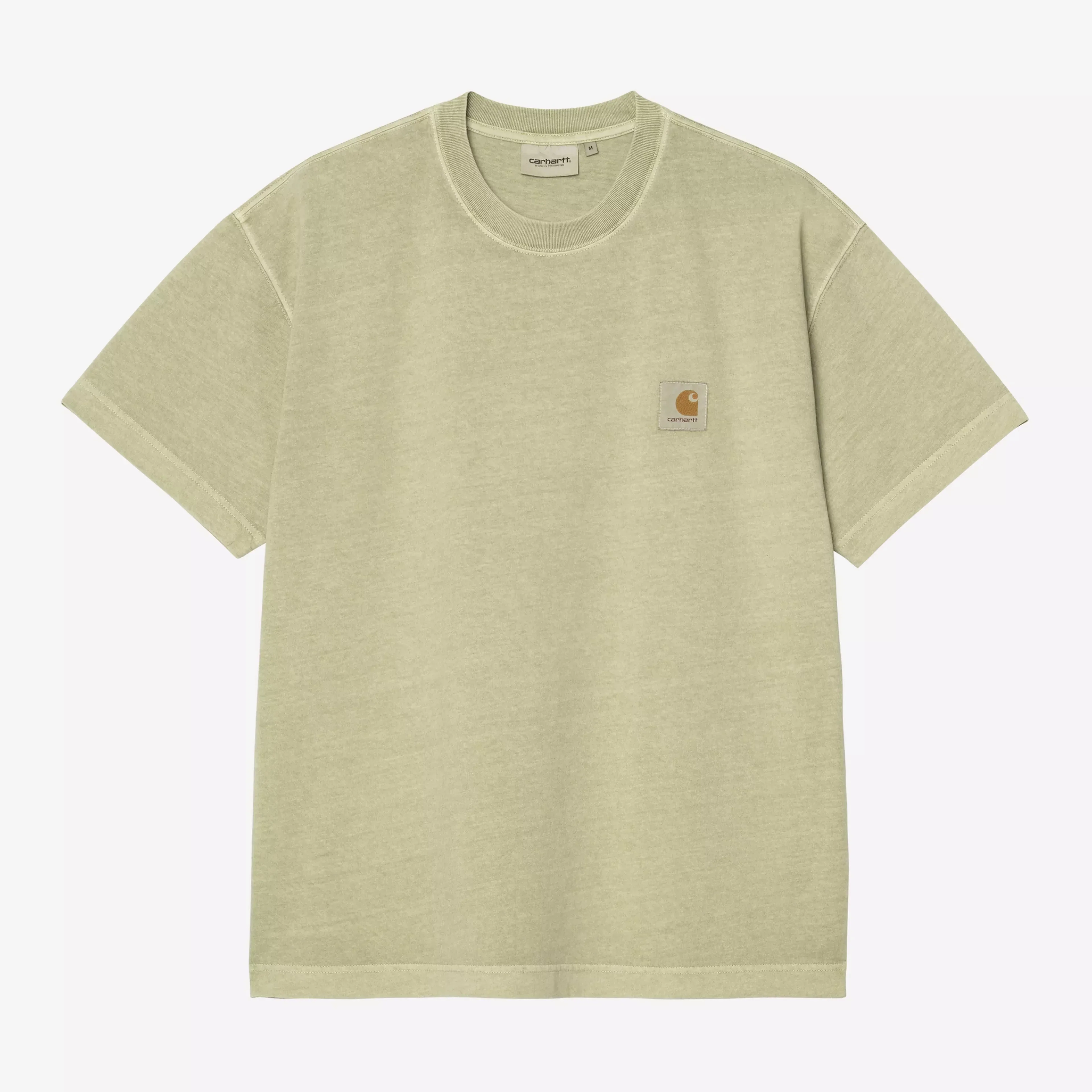 Carhartt WIP Nelson T-Shirt - Gentle Green Garment Dyed