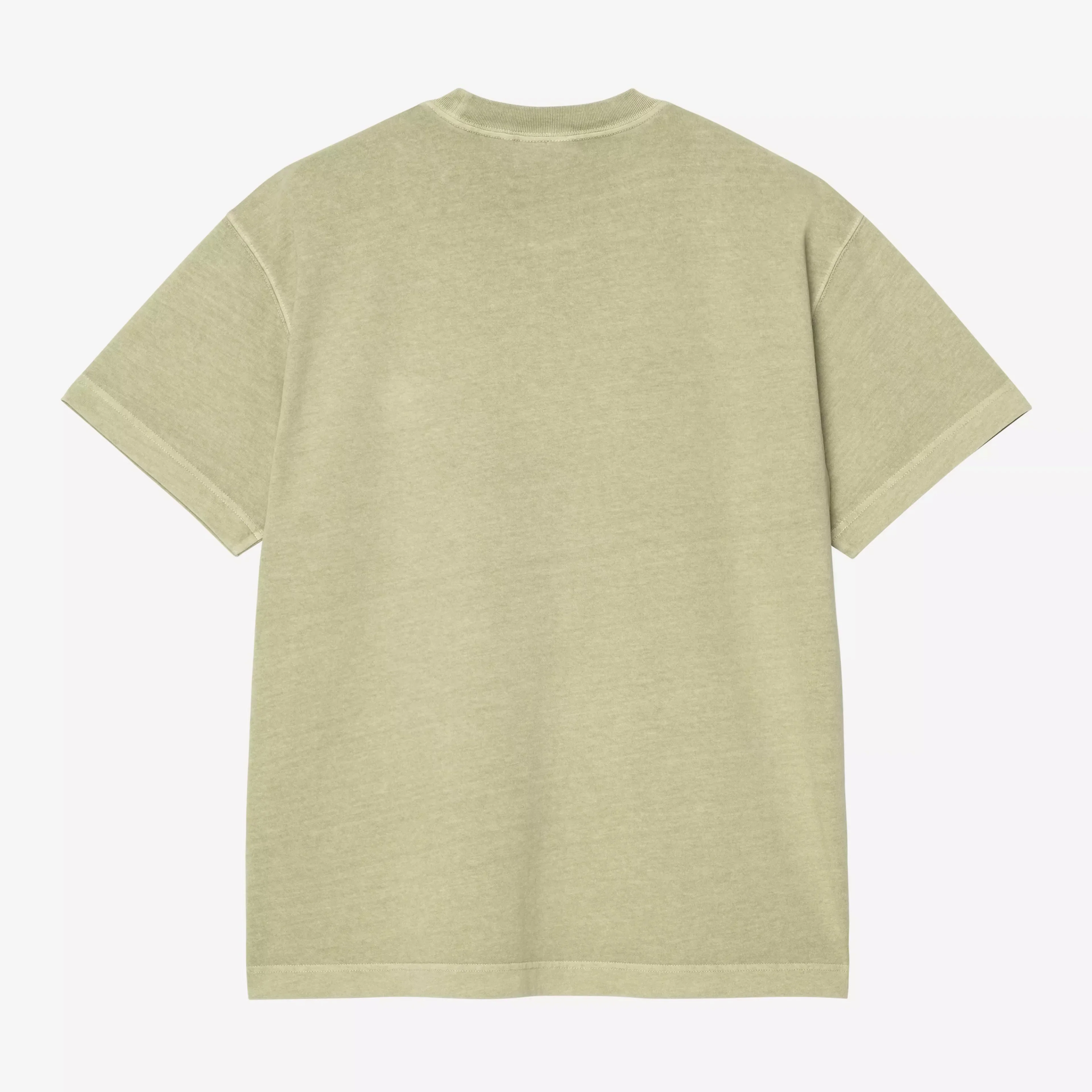 Carhartt WIP Nelson T-Shirt - Gentle Green Garment Dyed - Image 2