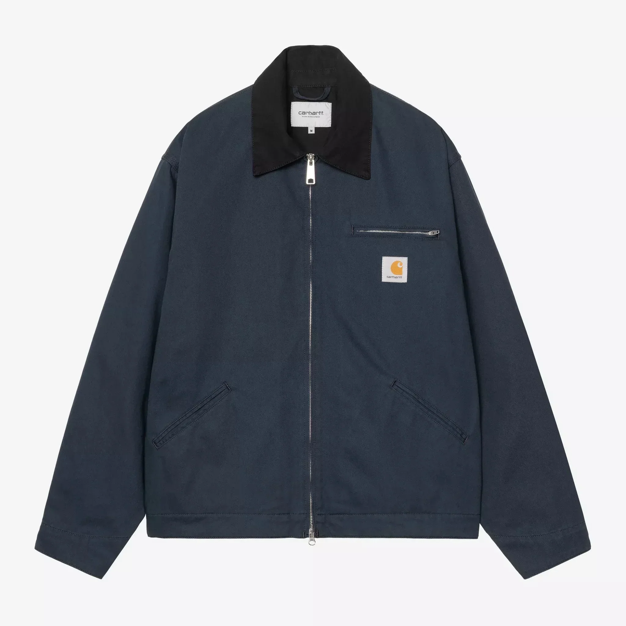 Carhartt WIP OG Detroit Jacket - Deep Night/Black Rinsed