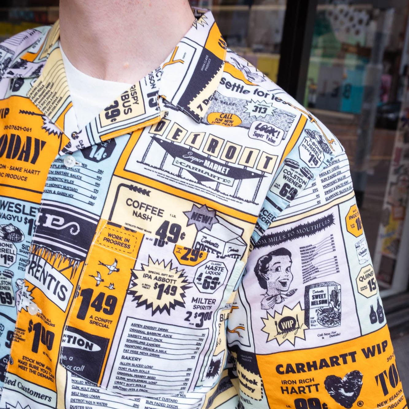 Carhartt WIP S/S Catalogue Shirt - Hue - Image 5