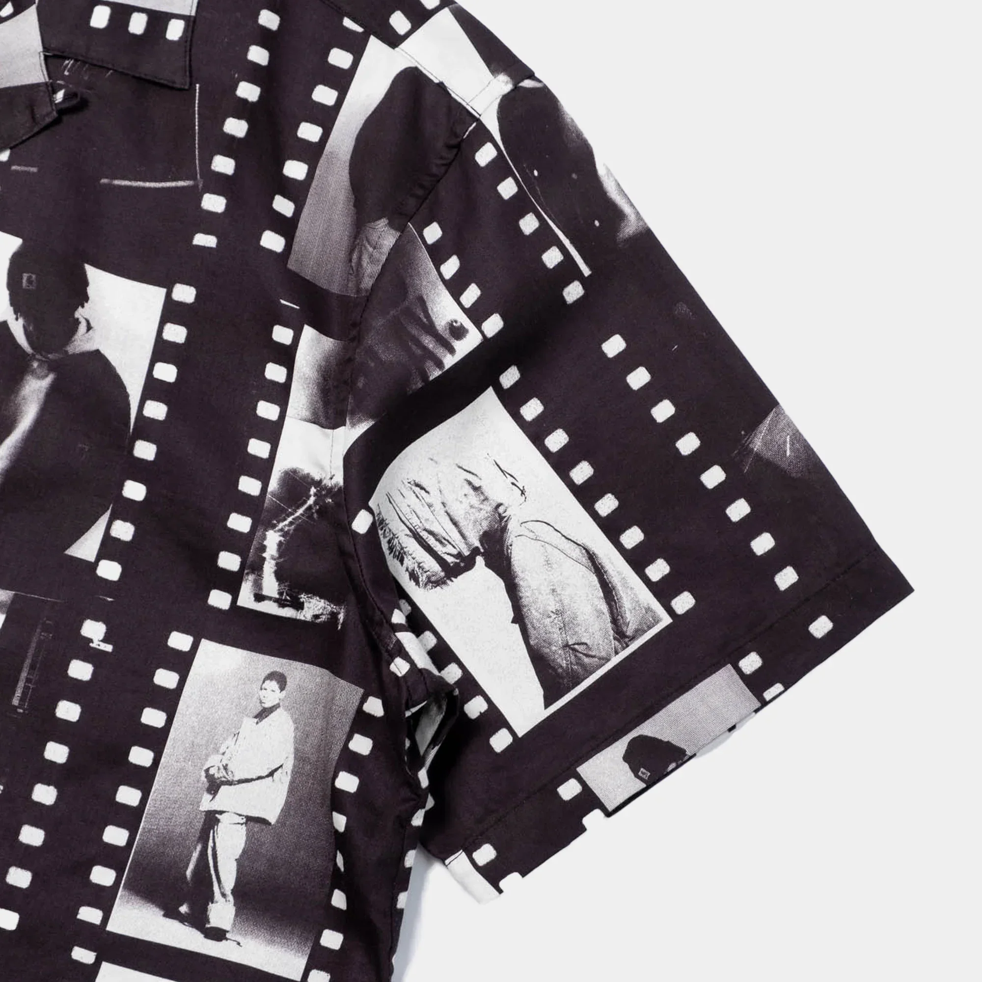 Carhartt WIP S/S Photo Strip Shirt - Black/White - Image 3