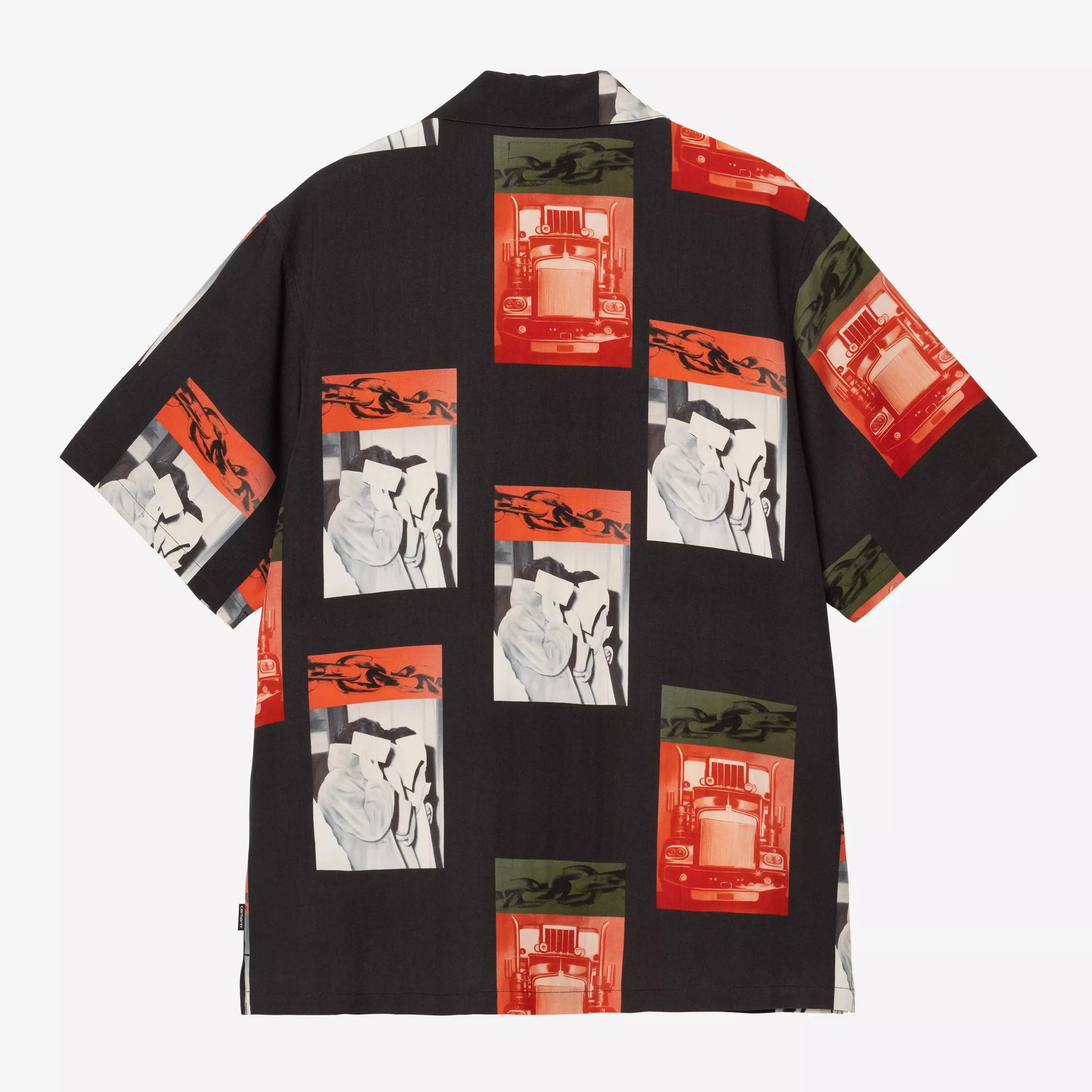 Carhartt WIP S/S Sean Hamilton Shirt - Sean Hamilton/Black - Image 2