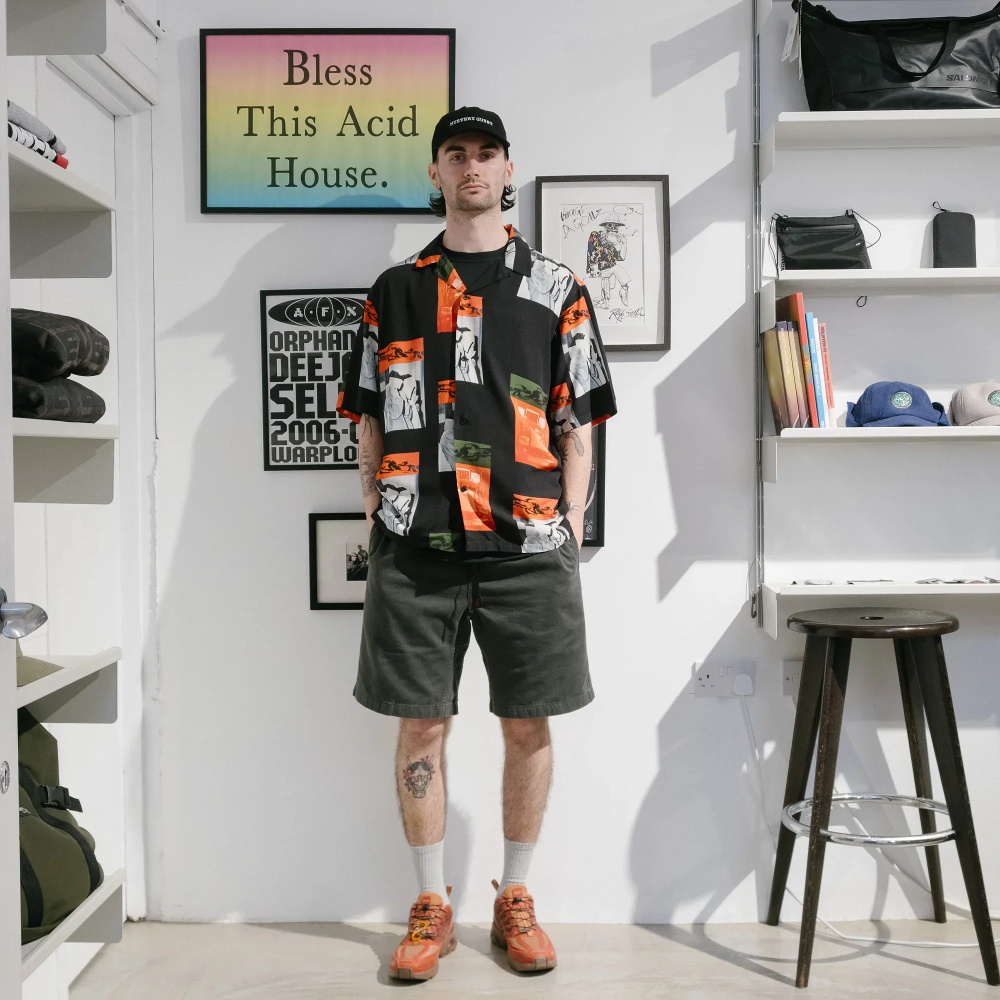 Carhartt WIP S/S Sean Hamilton Shirt - Sean Hamilton/Black - Image 3