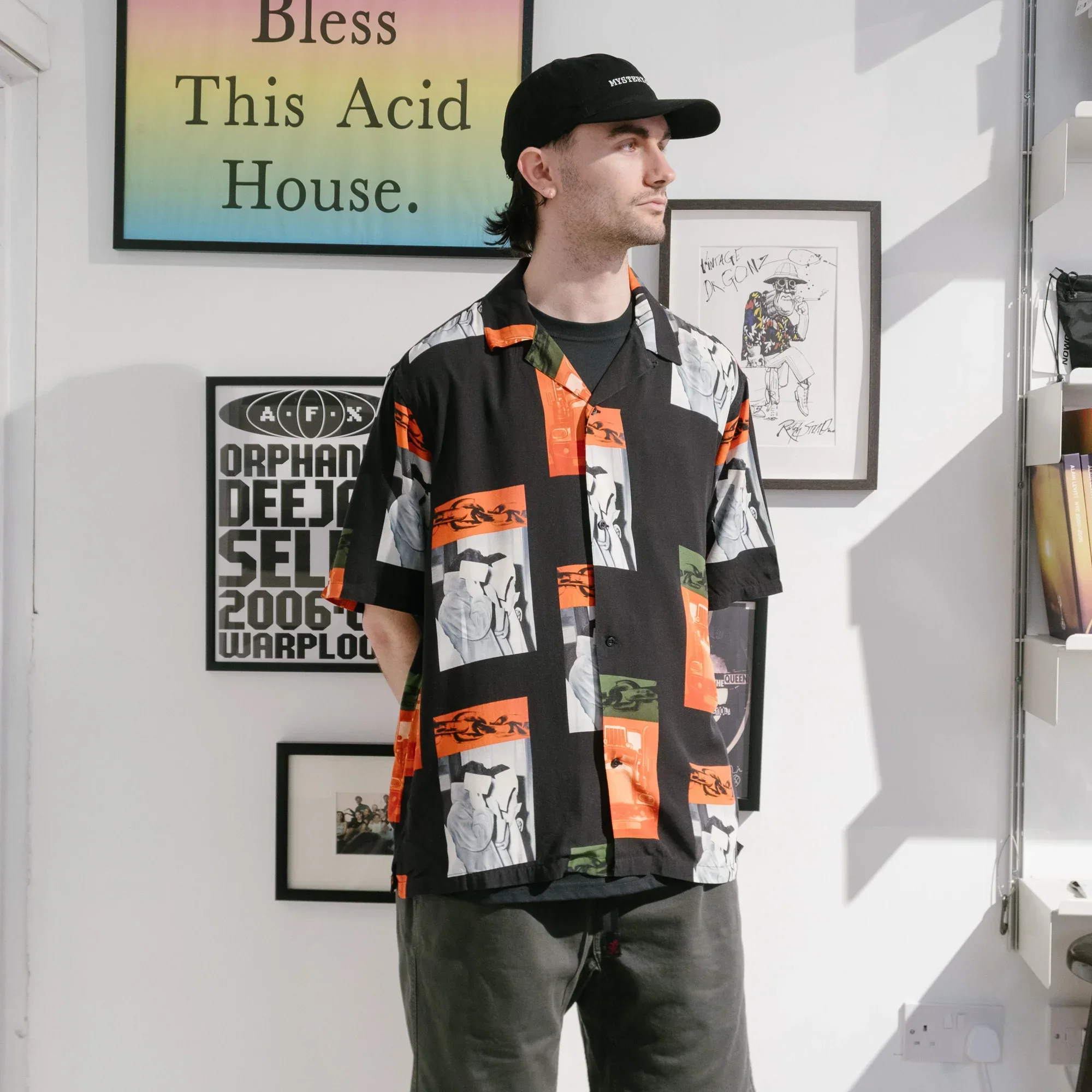 Carhartt WIP S/S Sean Hamilton Shirt - Sean Hamilton/Black - Image 4