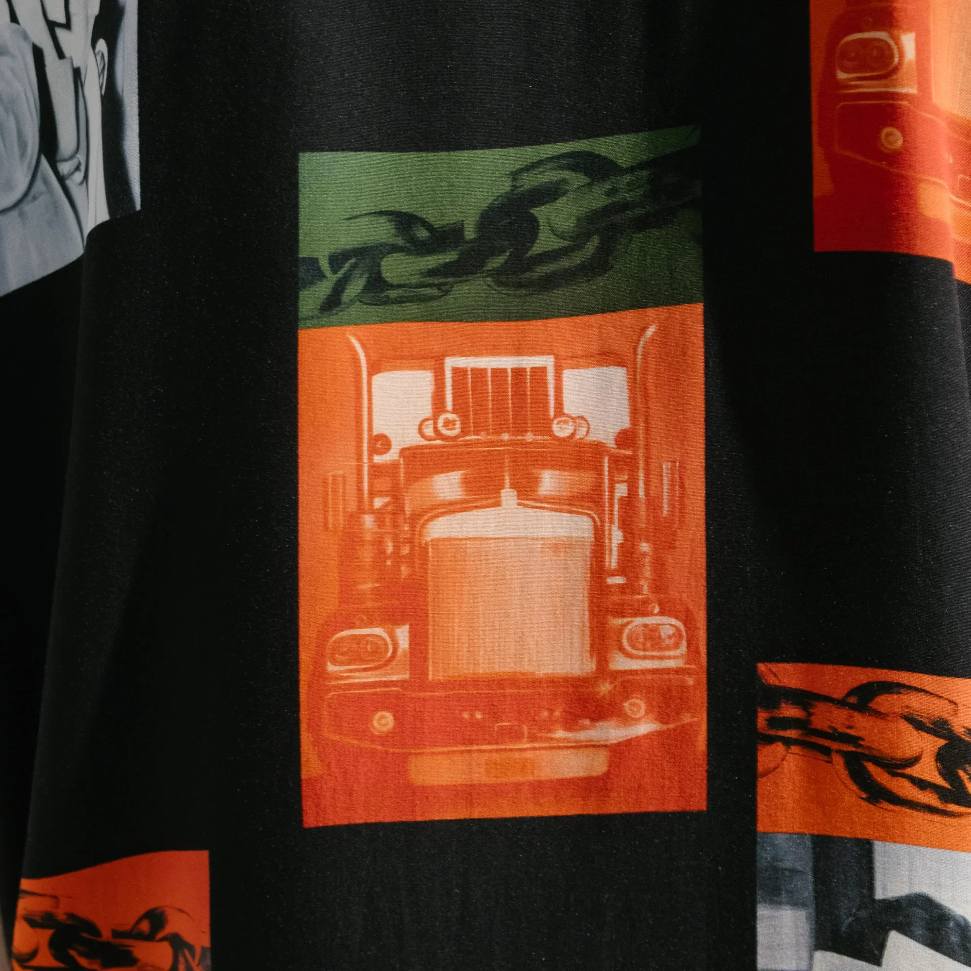 Carhartt WIP S/S Sean Hamilton Shirt - Sean Hamilton/Black - Image 6