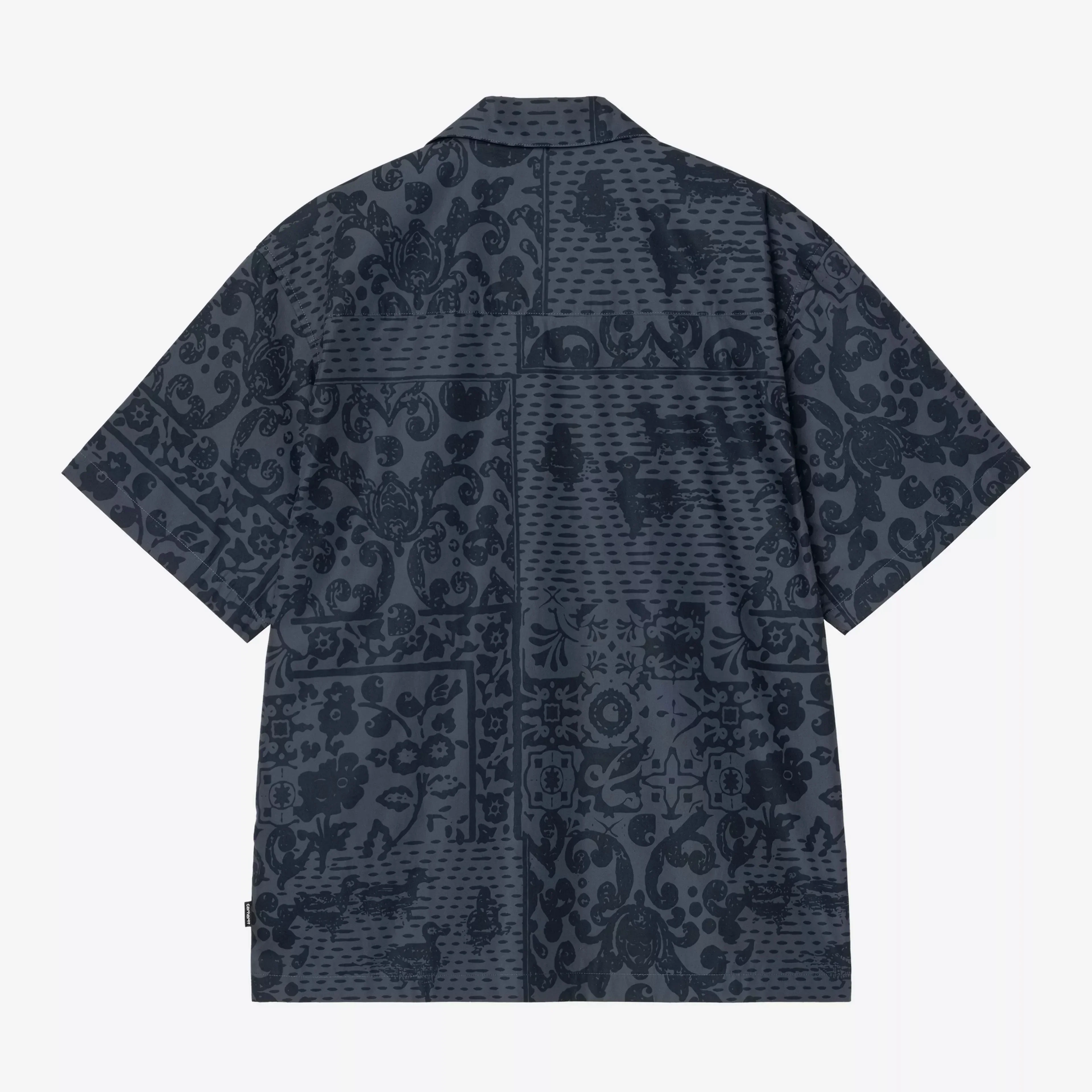 Carhartt WIP S/S Vestige Shirt - Vestige/Blue - Image 2