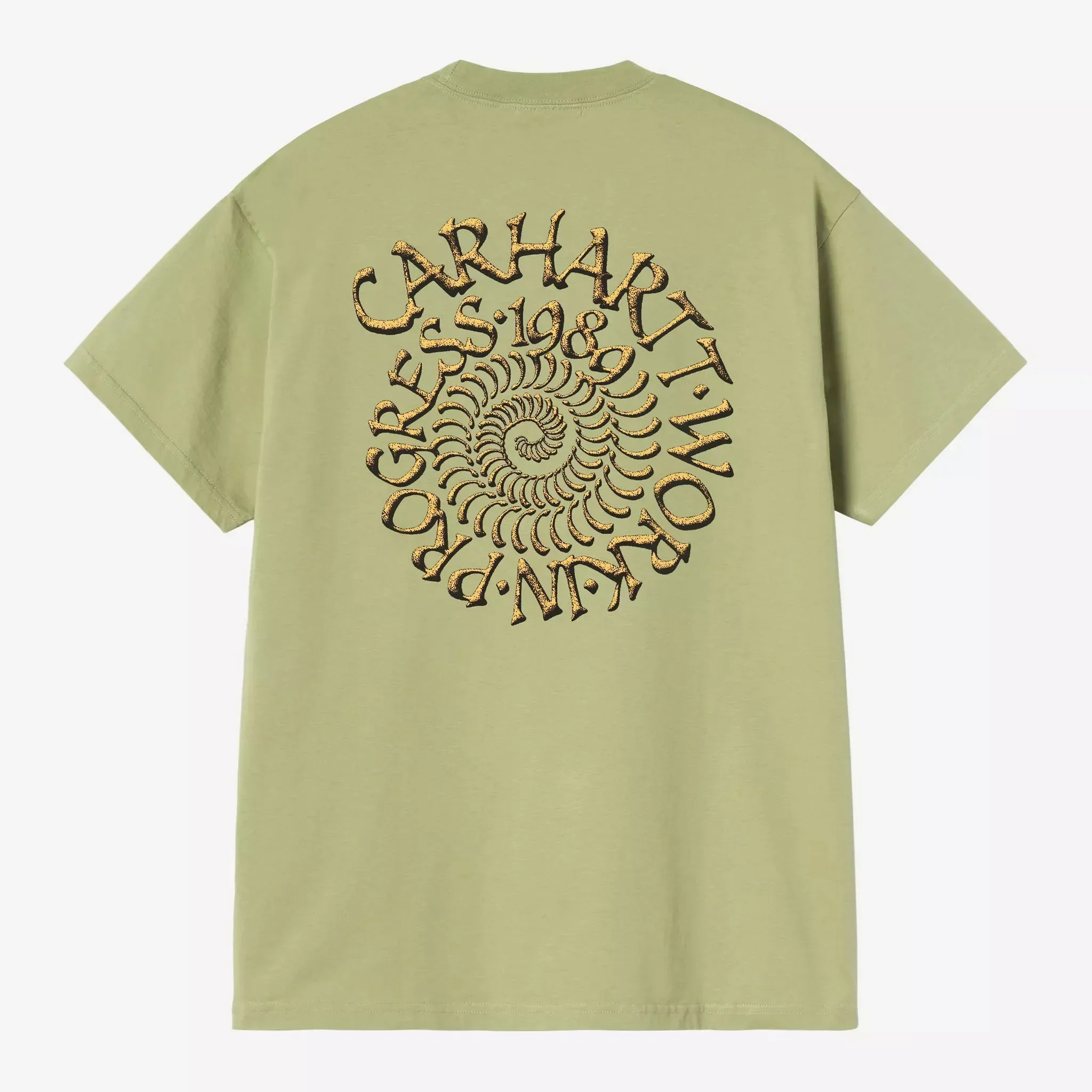 Carhartt WIP Spirals T-Shirt - Gentle Green - Image 2