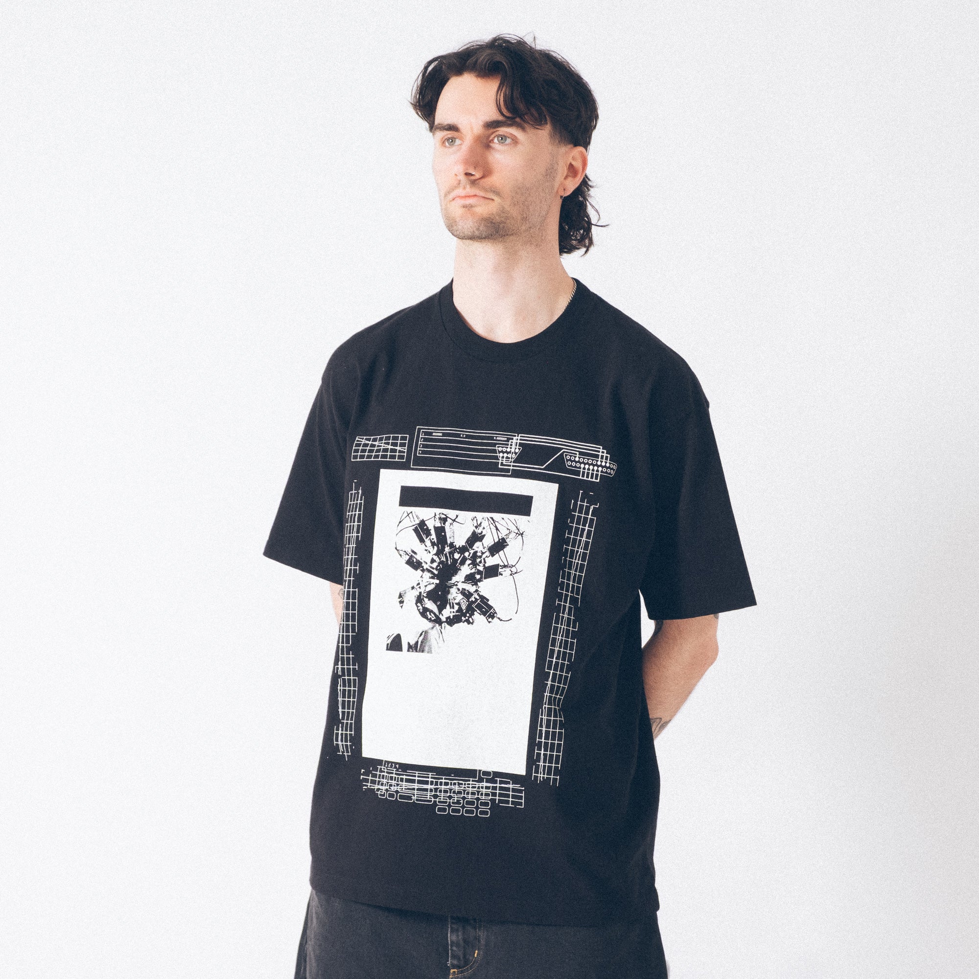 Cav Empt AS ACS/Hrc T-Shirt - Black - Image 2