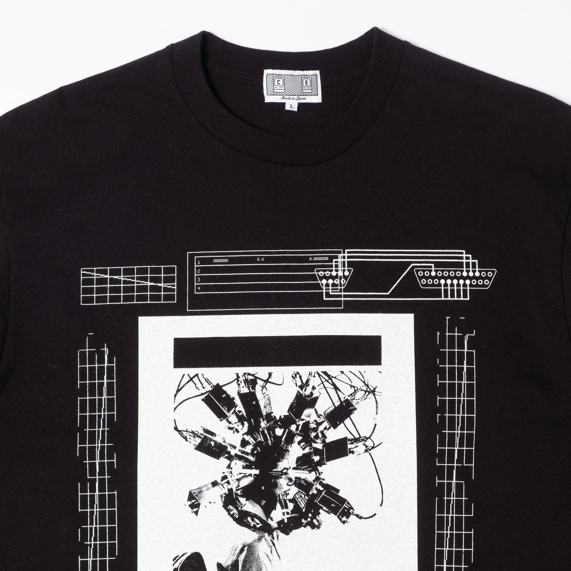 Cav Empt AS ACS/Hrc T-Shirt - Black - Image 3