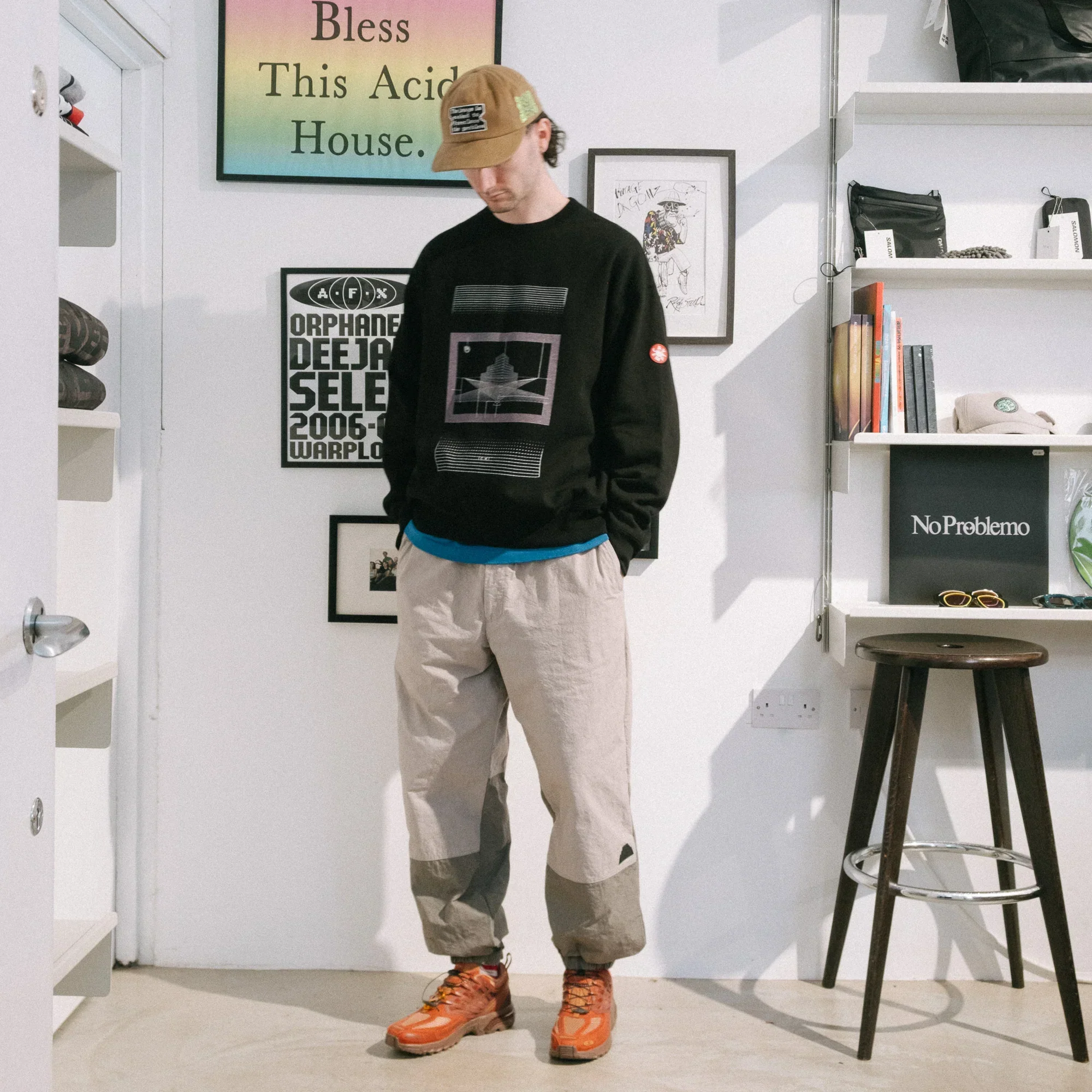 Cav Empt As Cdisc2_1 Crew Neck Sweater - Black - Image 7