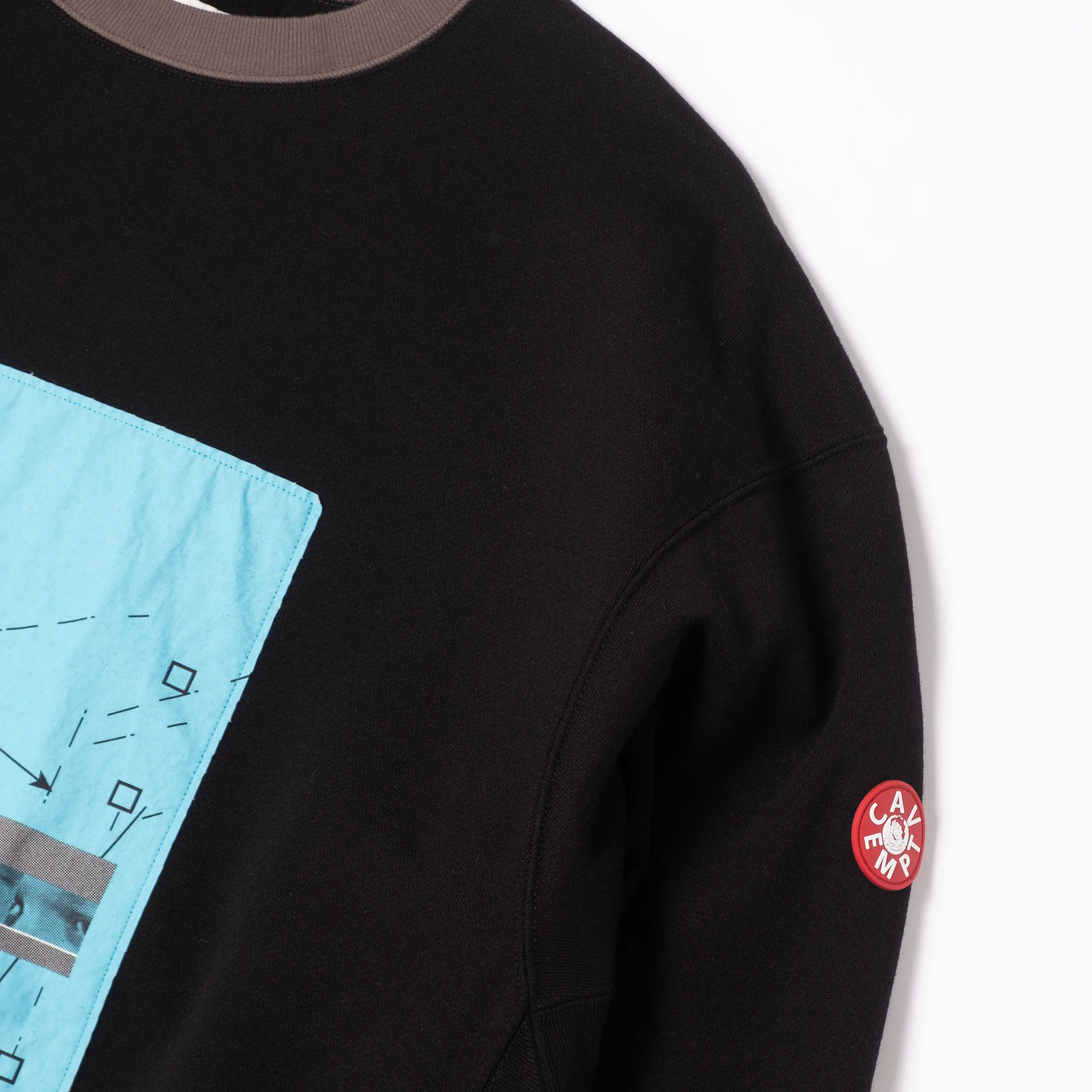 Cav Empt As MCCO Crew Neck Sweater - Black - Image 4