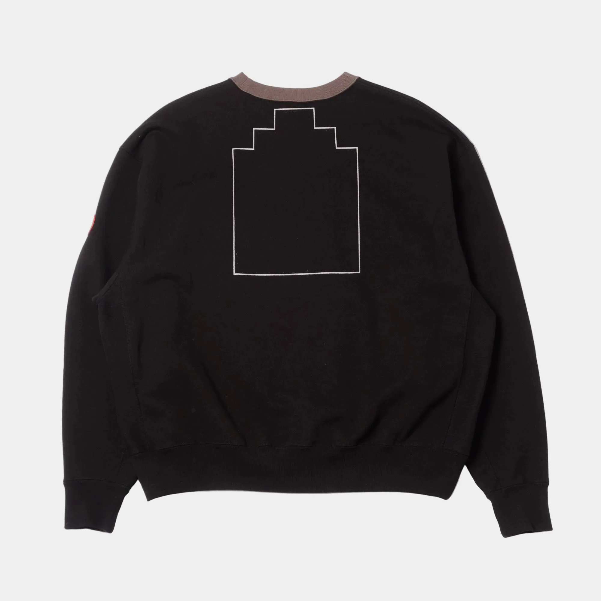 Cav Empt As MCCO Crew Neck Sweater - Black - Image 6