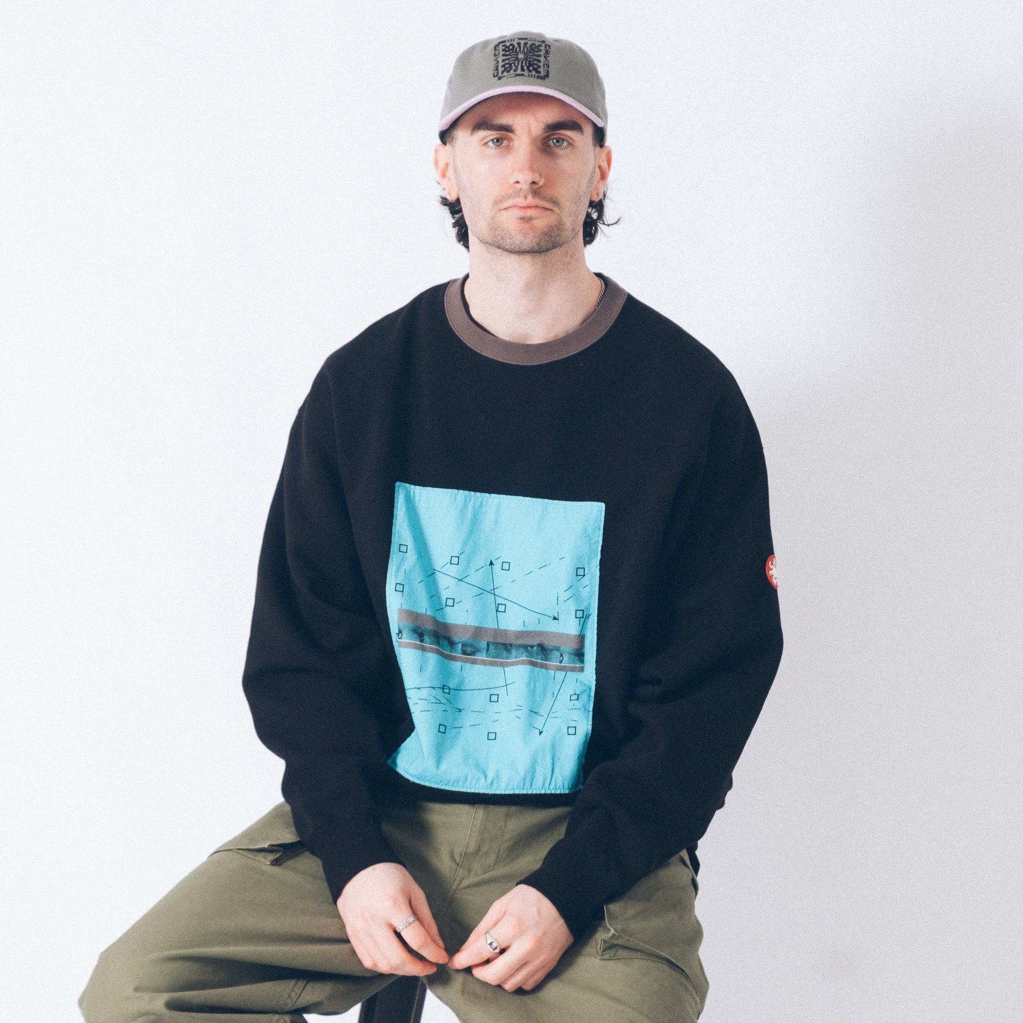 Cav Empt As MCCO Crew Neck Sweater - Black - Image 7