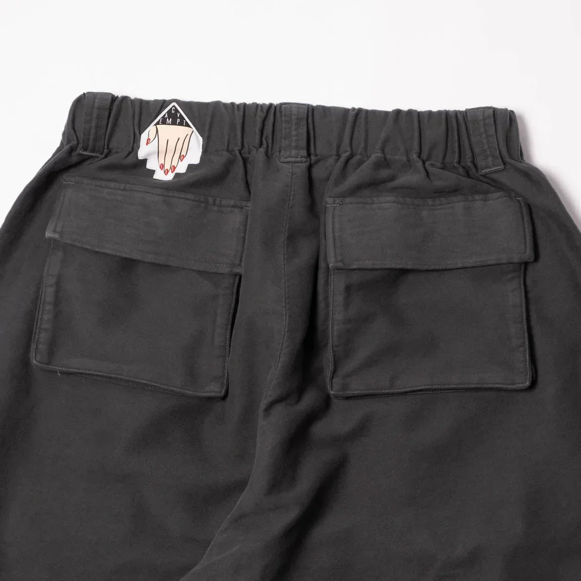 Cav Empt Brushed Cotton Comfort Pants - Charcoal - Image 8