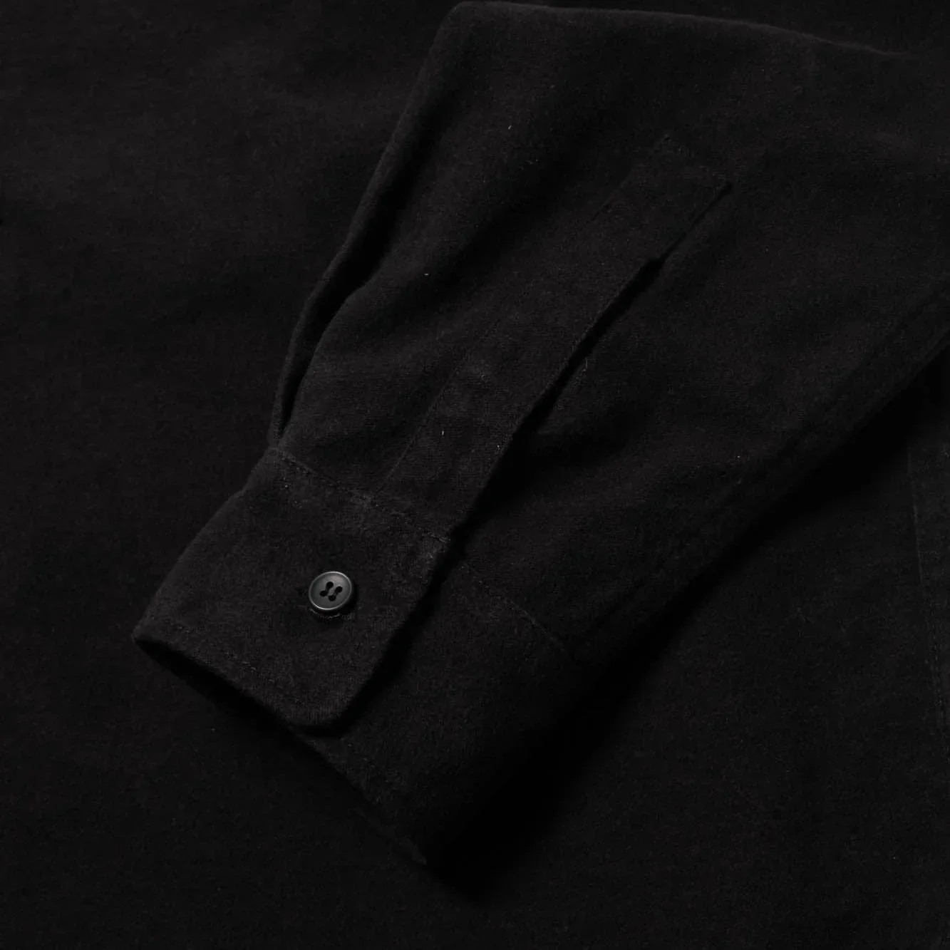 Cav Empt Brushed Cotton Design Big Shirt - Black - Image 5
