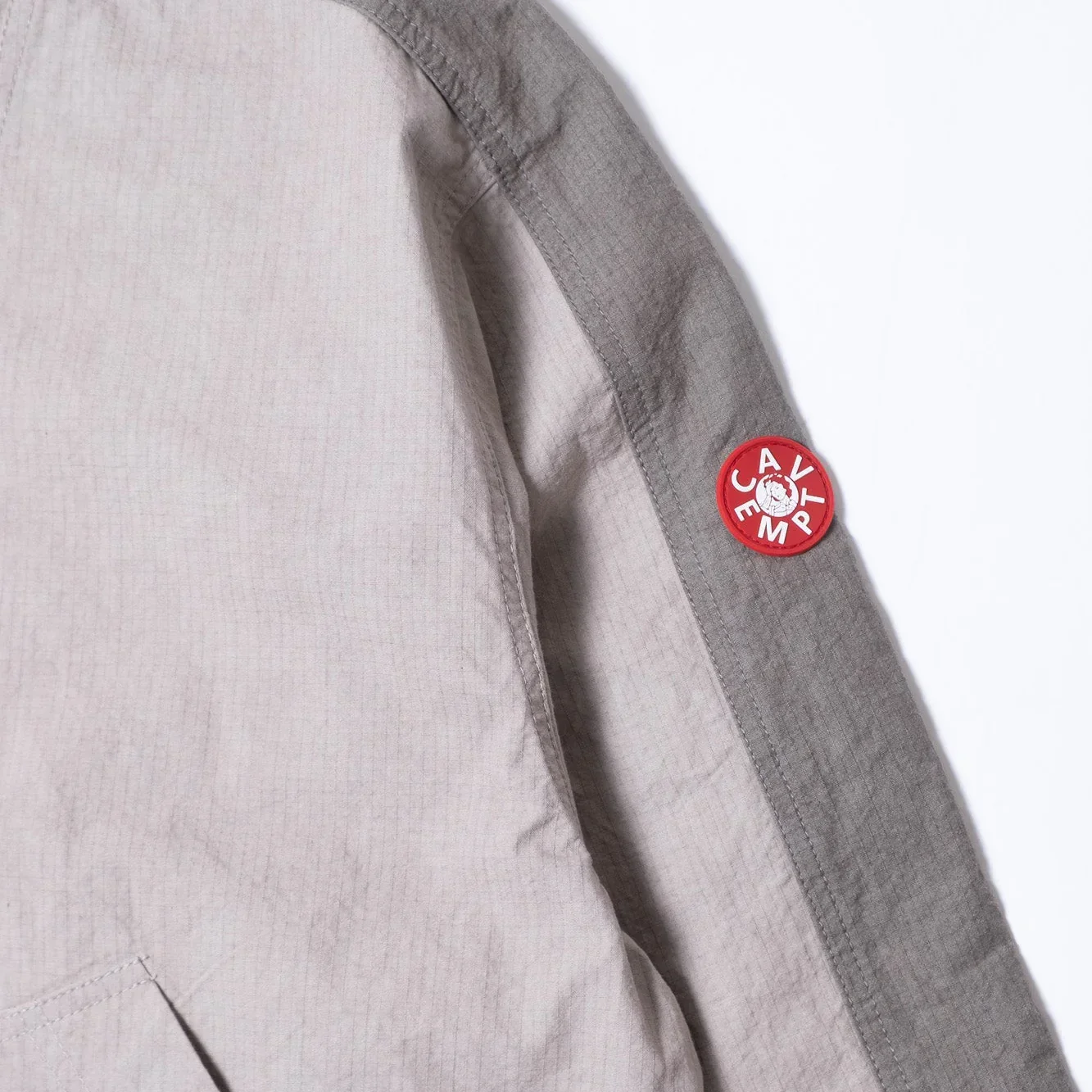 Cav Empt CN Rip Hood Jacket - Grey - Image 3