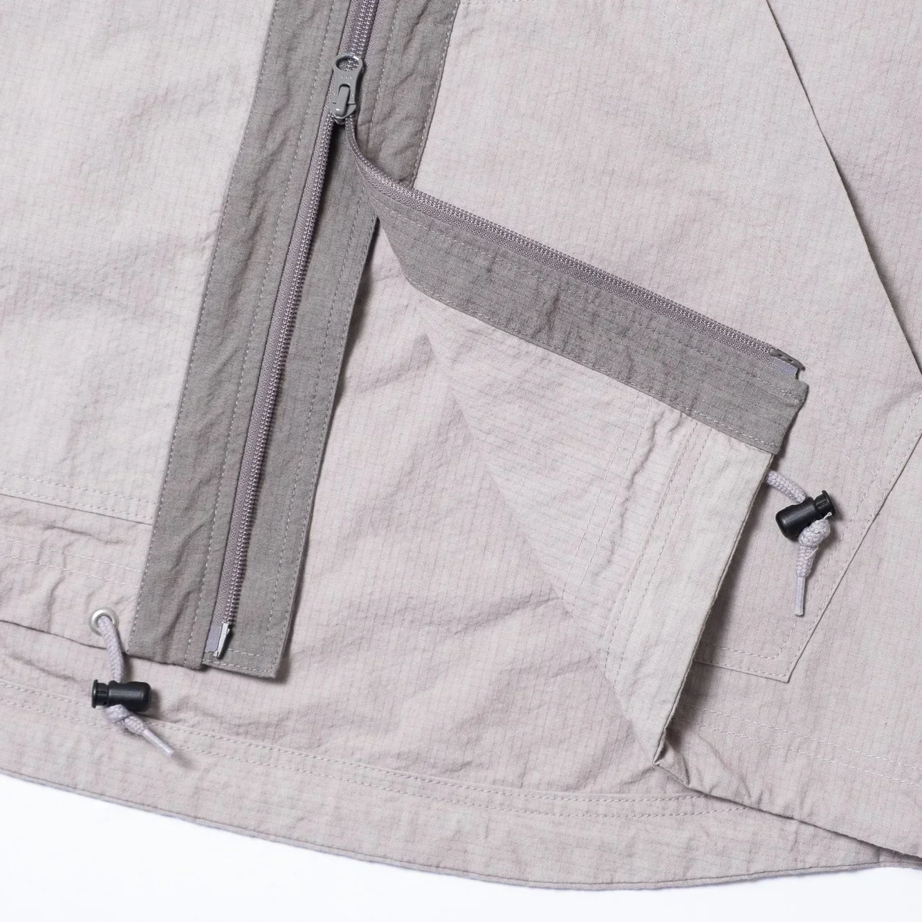 Cav Empt CN Rip Hood Jacket - Grey - Image 5