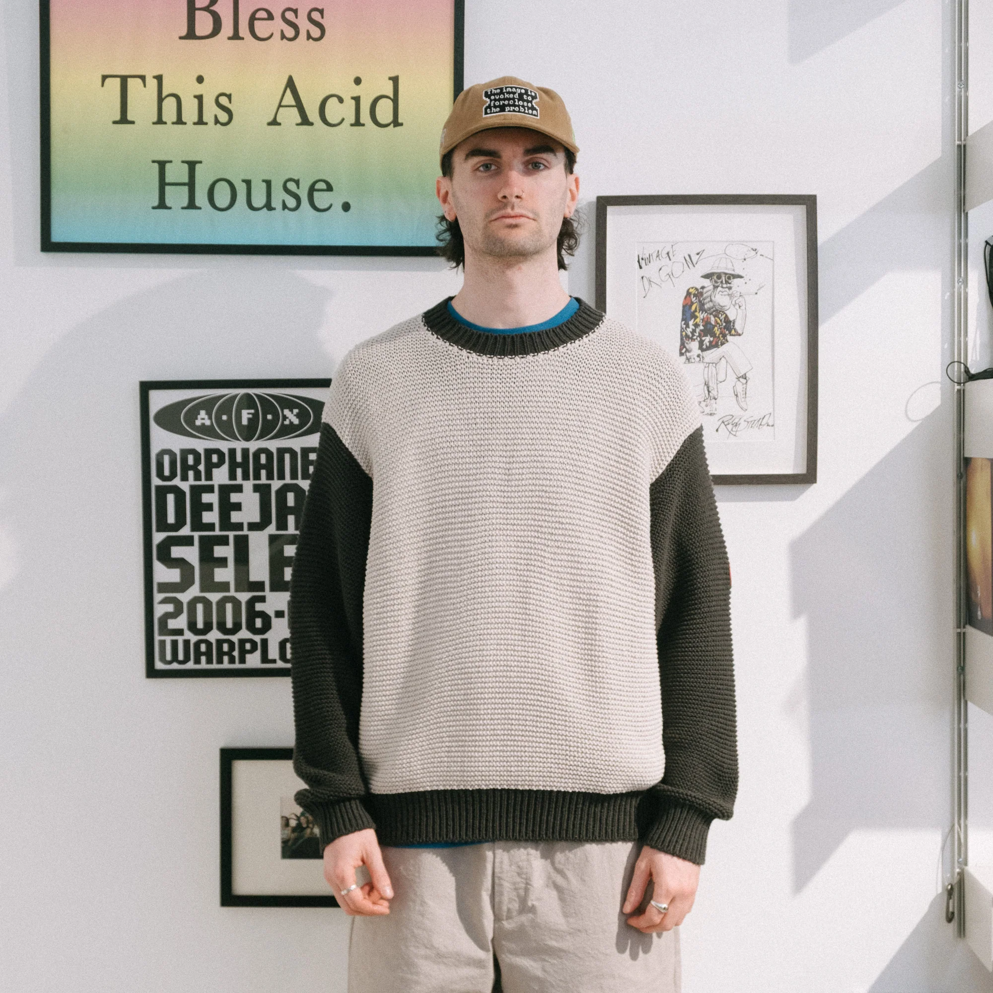 Cav Empt Coloured Cotton Knit Sweater - Grey - Image 10