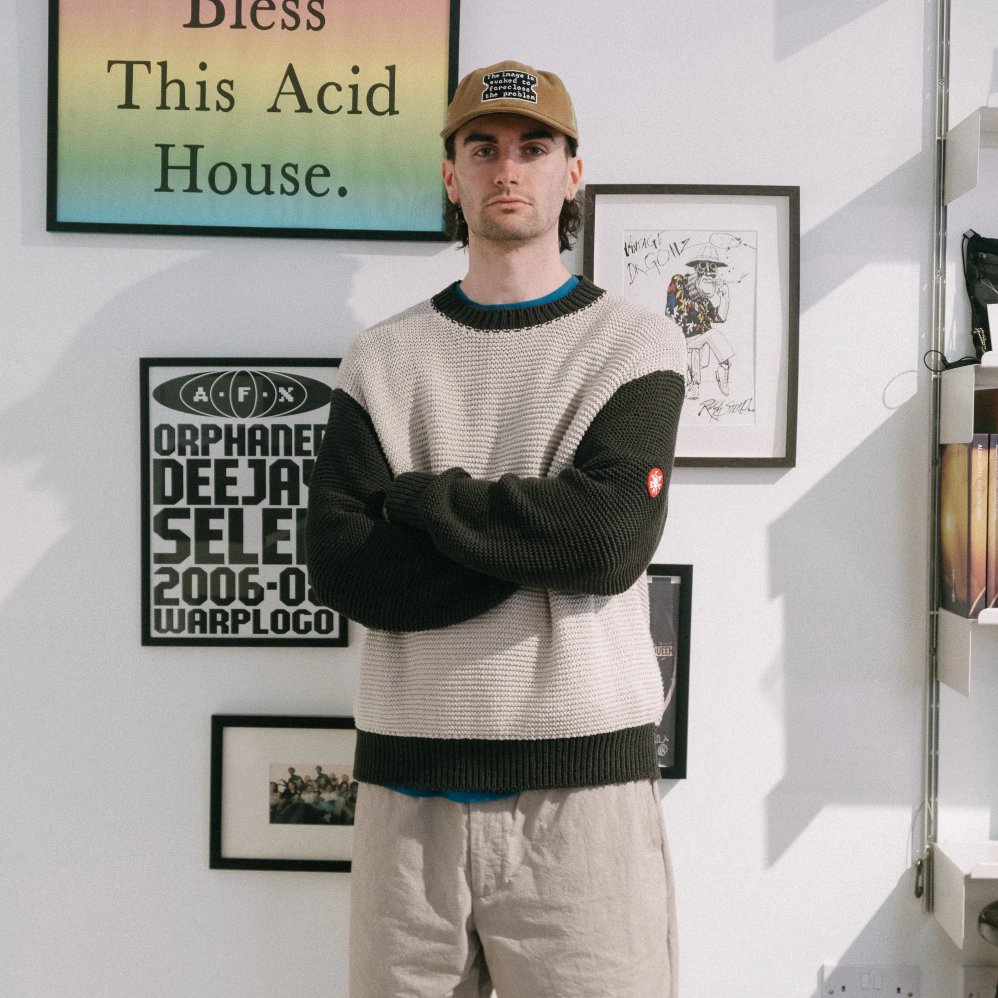Cav Empt Coloured Cotton Knit Sweater - Grey - Image 9