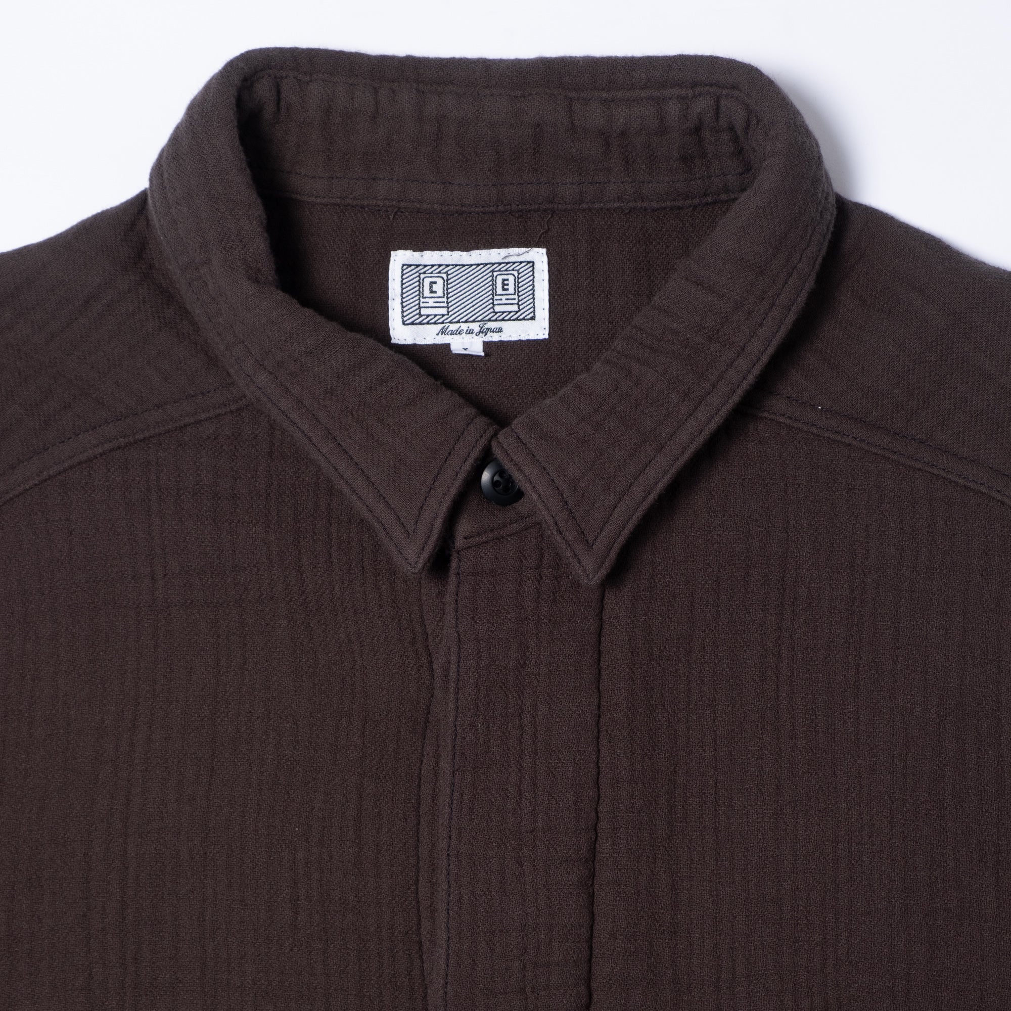 Cav Empt Cotton Gauze Short Shirt Jacket - Charcoal - Image 2