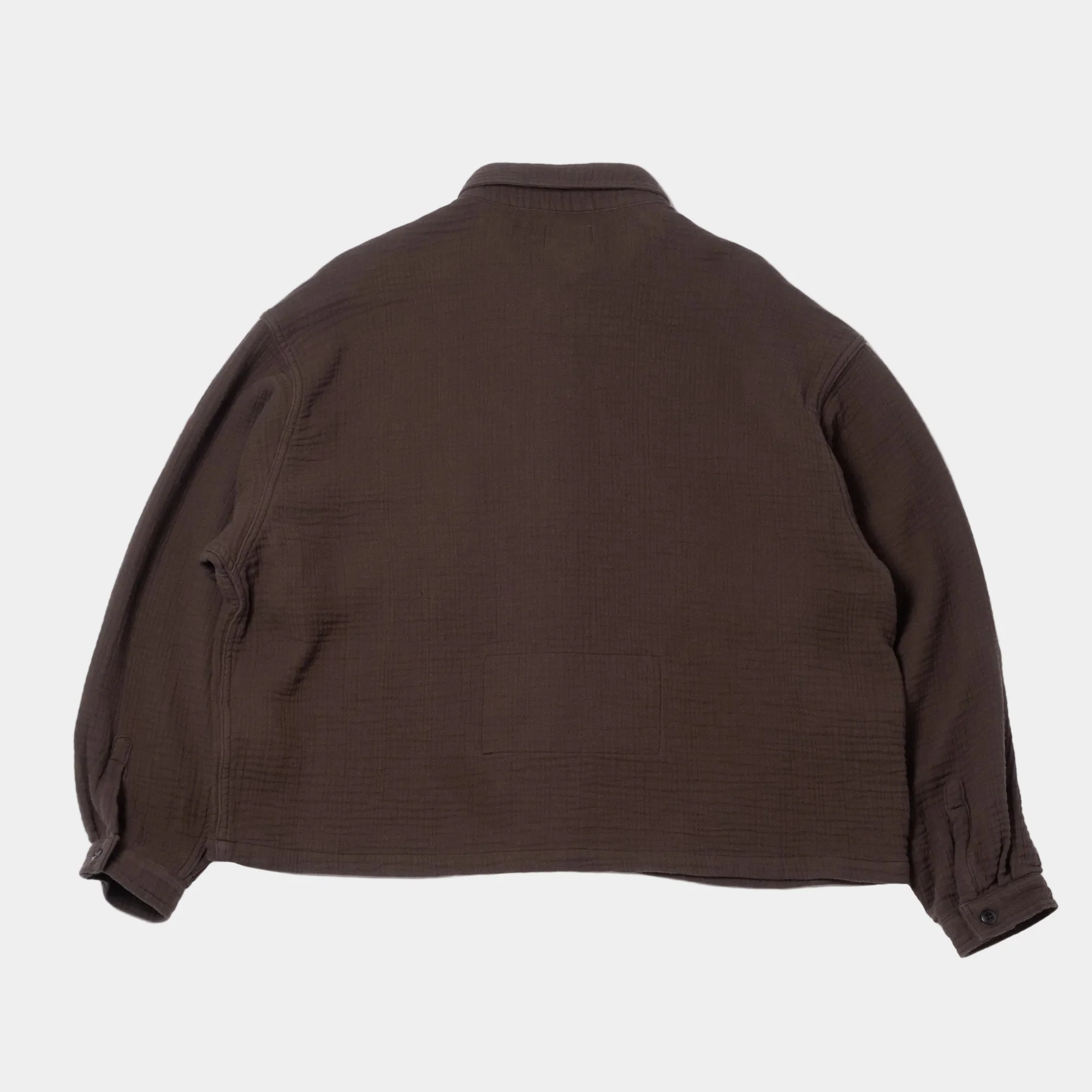 Cav Empt Cotton Gauze Short Shirt Jacket - Charcoal - Image 5